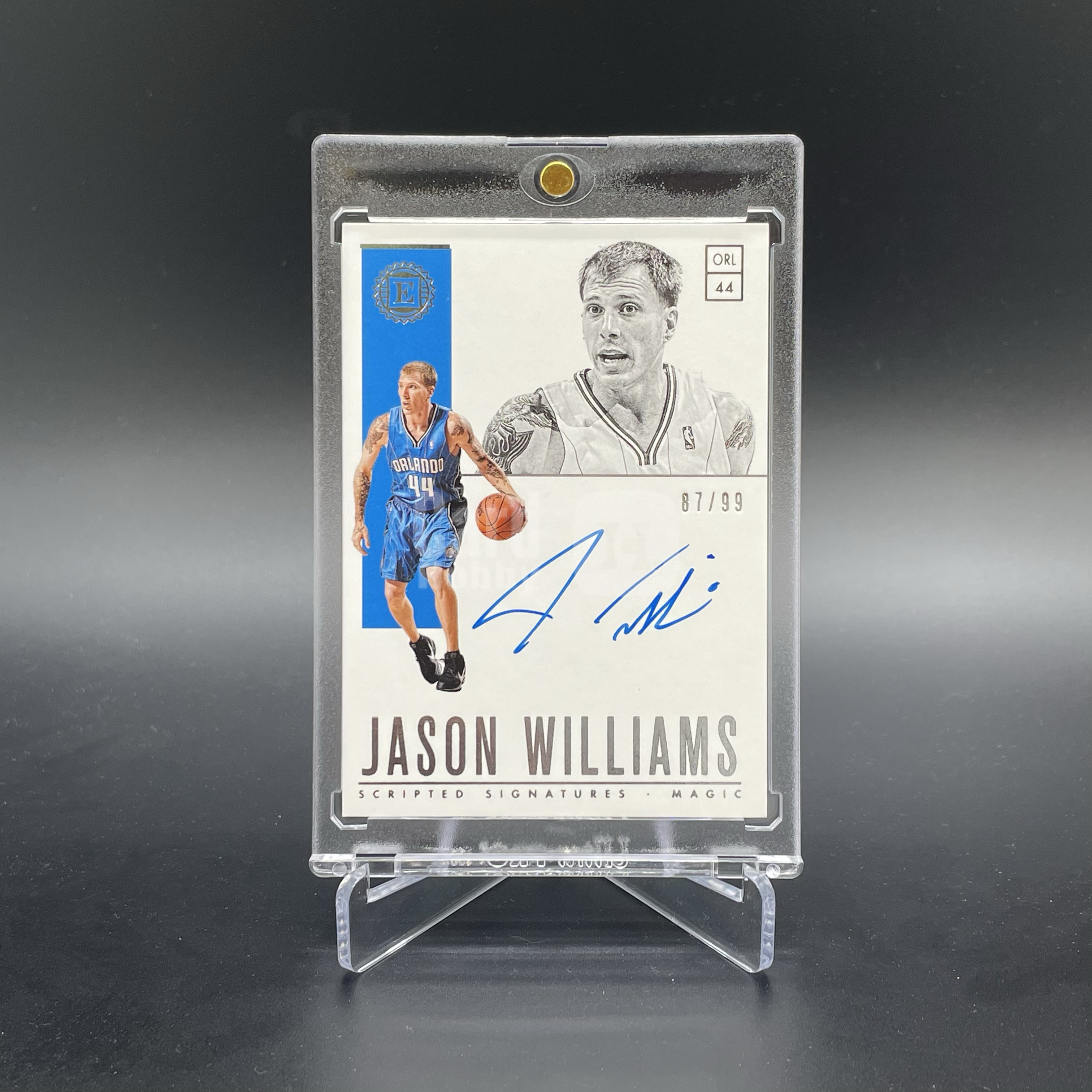 2018-19 Panini Encased Jason Williams 云端 魔术 杰森 威廉姆斯 87/99编 签字 卡签 白巧克力 Scripted 超人气控卫 品墨如图 不累计 Ash