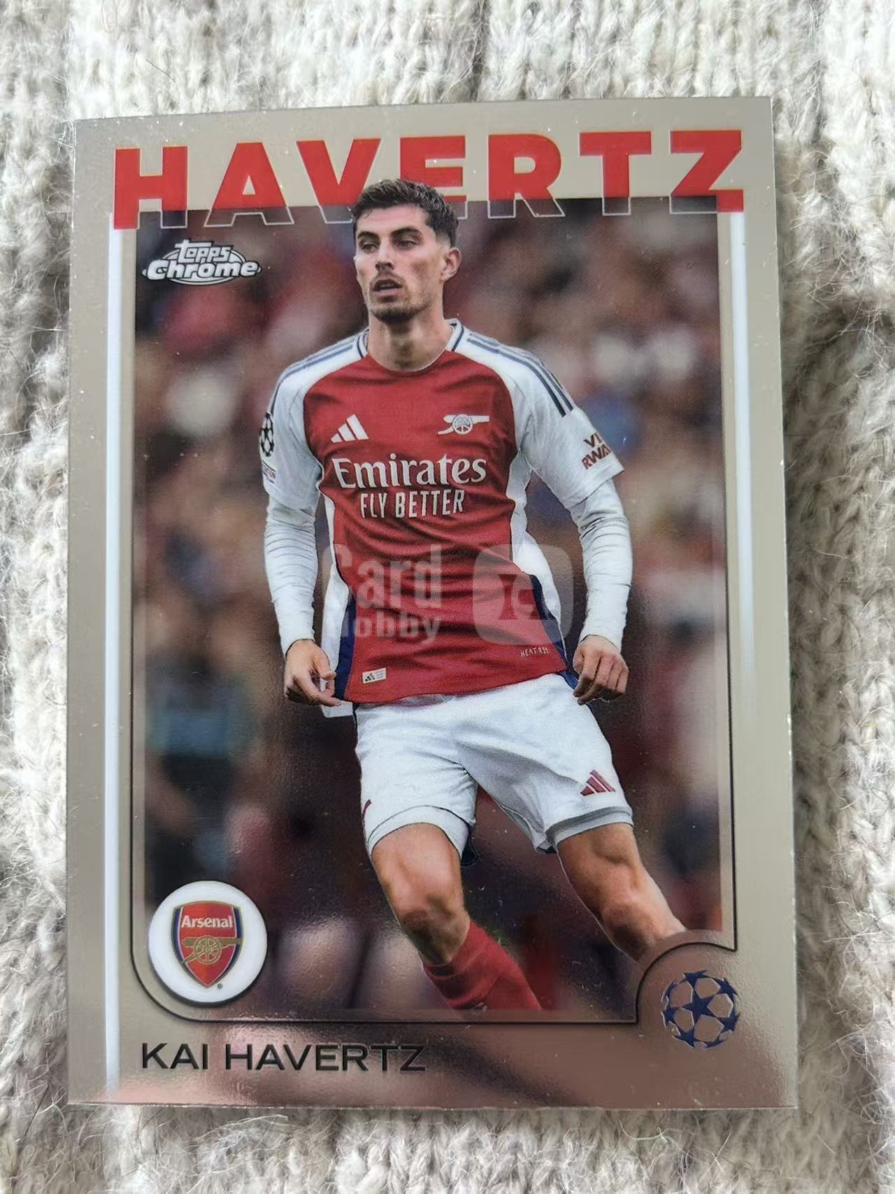2024 Topps UEFA Champions League Kai Havertz 凯・哈弗茨 - 阿森纳进攻大将,能传能射,大赛表现稳定,前场多面手,凑套必备