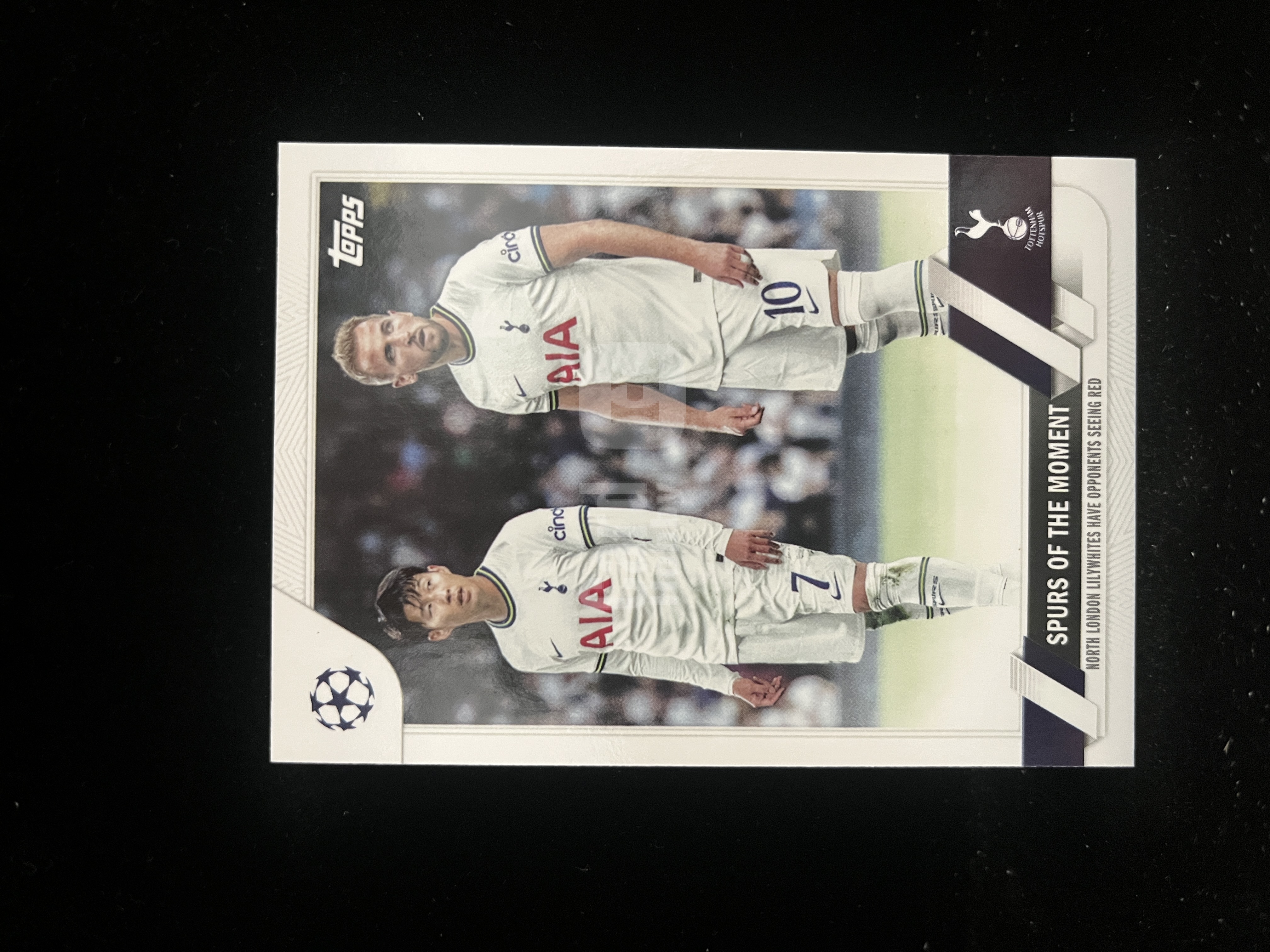免费代拍 2023 Topps UEFA Club Competitions 欧冠 凯恩、孙兴慜 Harry Kane Heung-min Son 卡品如图#A559