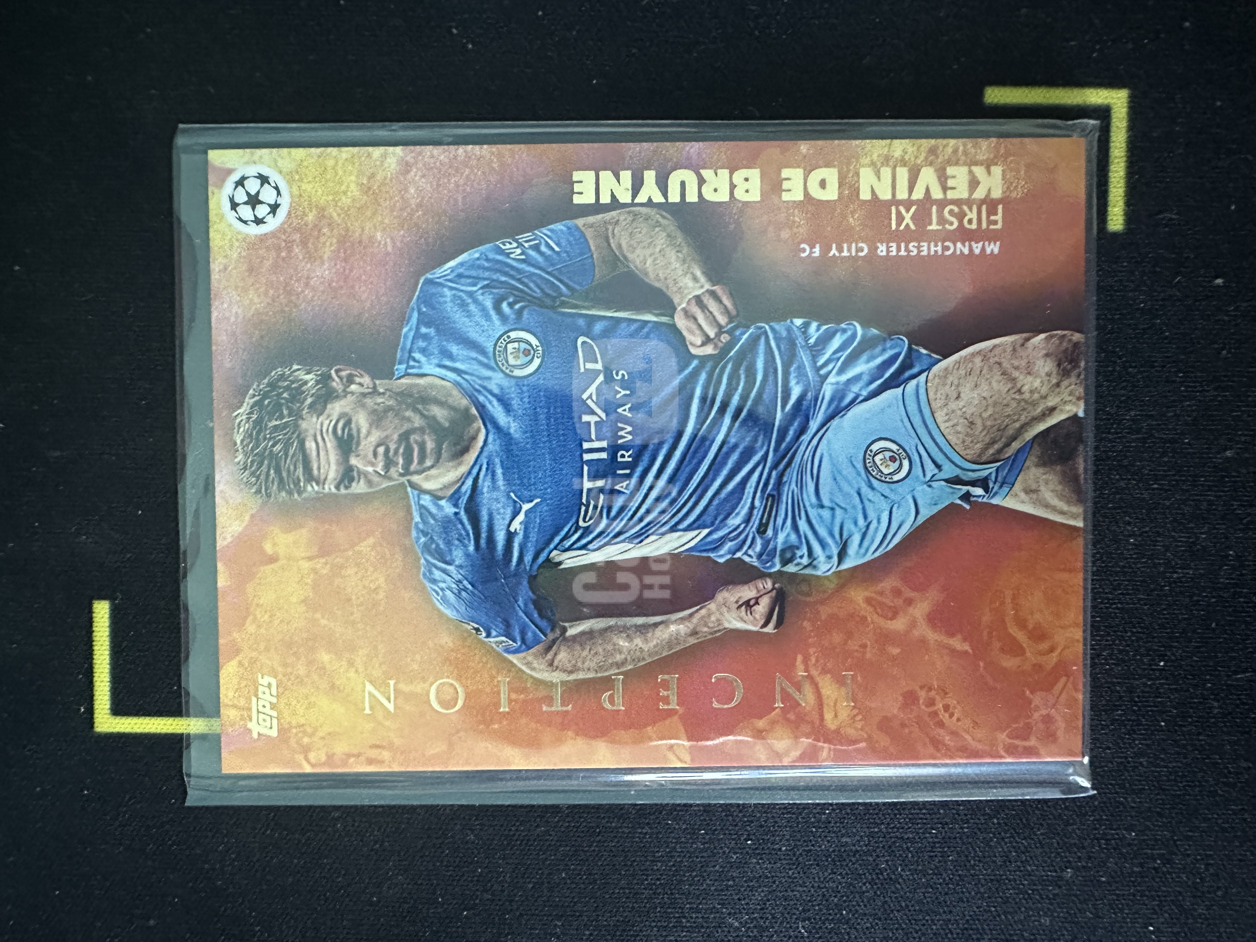 2022 Topps Inception Kevin De Bruyne 欧冠 盗梦空间 德布劳内 曼城 橙折特卡