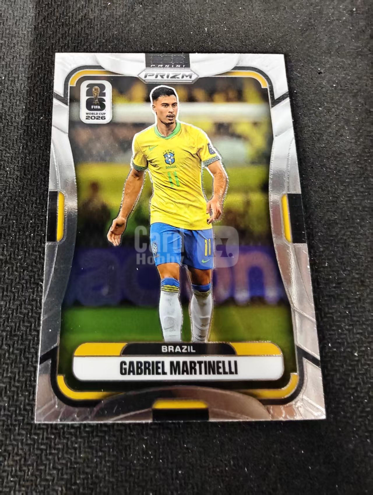 2026 Panini World Cup Prizm Gabriel Martinelli 世界杯PZ 巴西 加布里埃尔 马丁内利 PZ世界杯 划痕 边角瑕疵#91