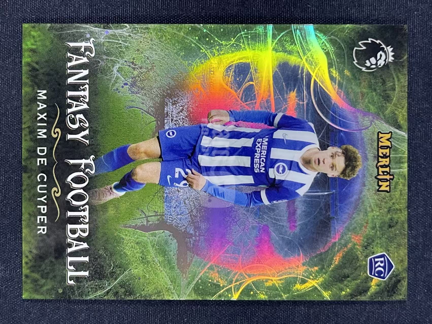 2026 Topps Premier Merlin Maxim De Cuyper #FF-10 英超梅林 德克伊珀 Brighton布莱顿 Fantasy Football 梦幻足球特卡 瑕疵如图