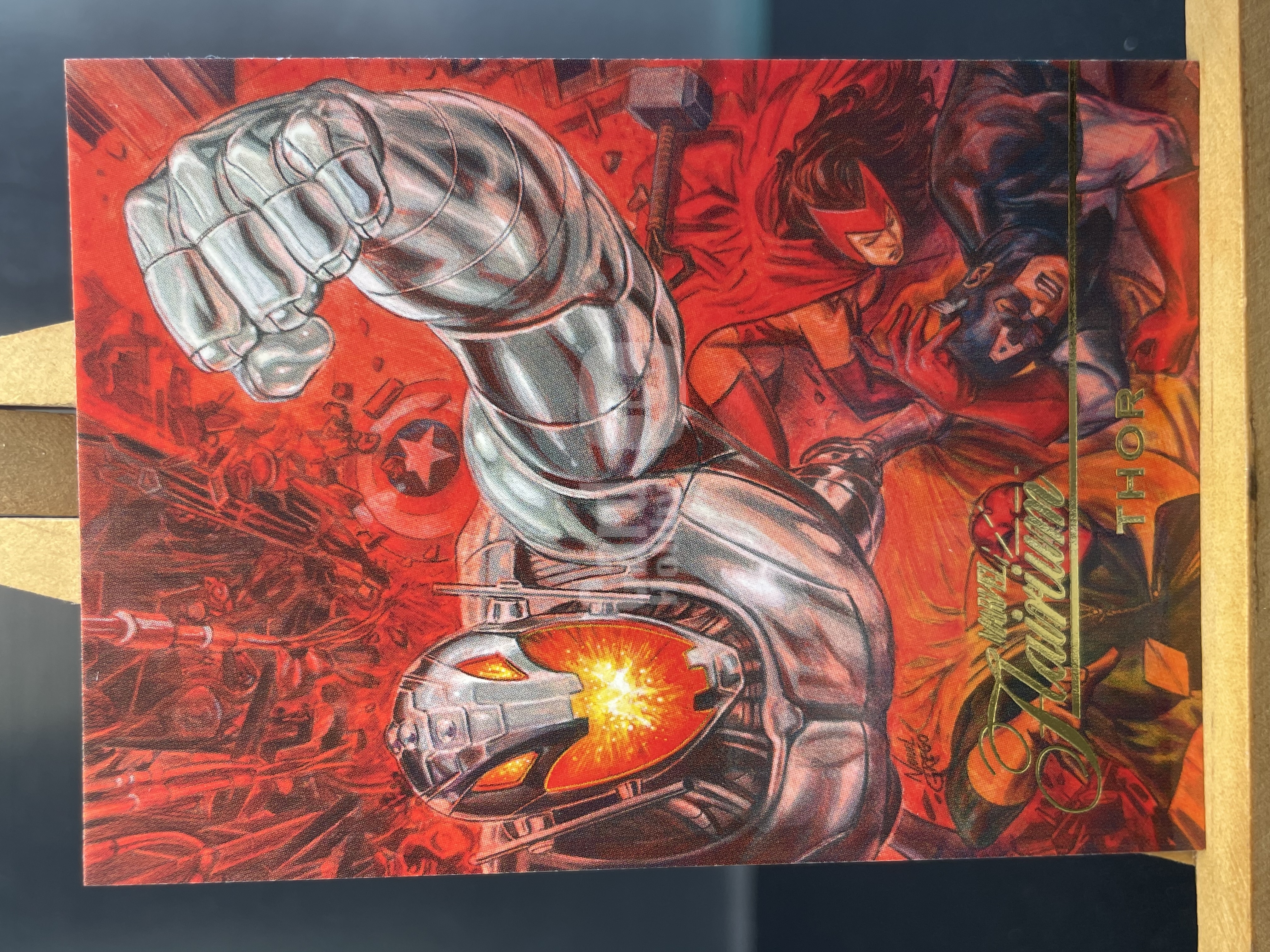 (B5) 2023 MARVEL FLEER 漫威 FT-22 雷神托尔 实卡好看 收藏凑套必备 卡品如图 !!!