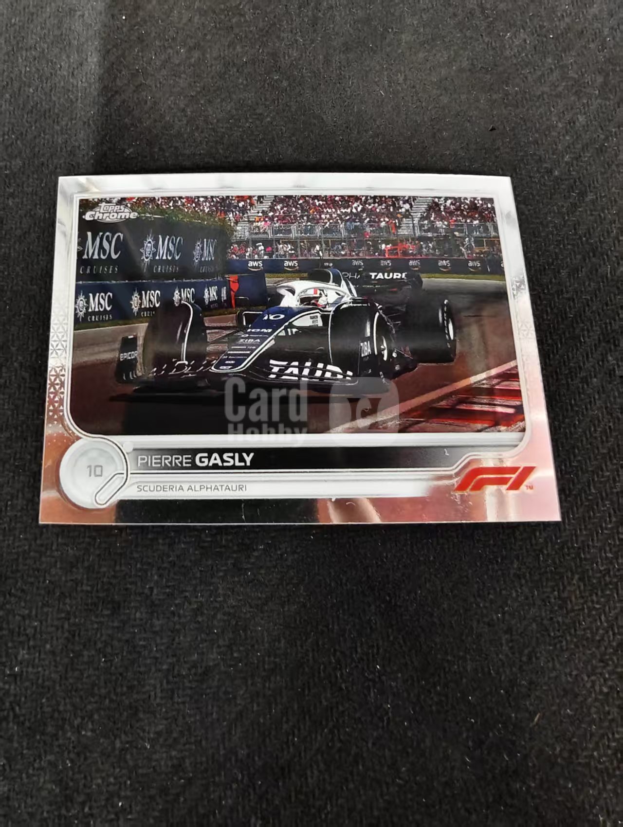 2022 Topps Chrome F1 Pierre Gasly 皮埃尔 加斯利 小红牛 划痕 边角瑕疵 #46