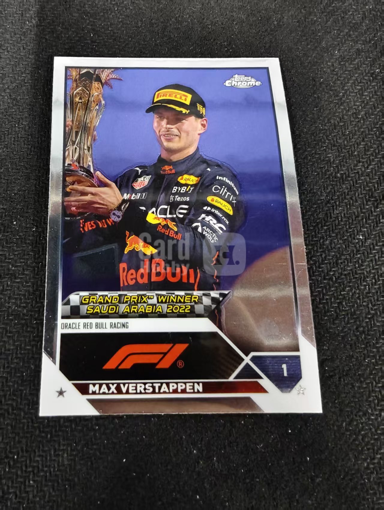 2023 Topps Chrome F1 Max Verstappen 维斯塔潘 红牛 划痕 边角瑕疵 #145