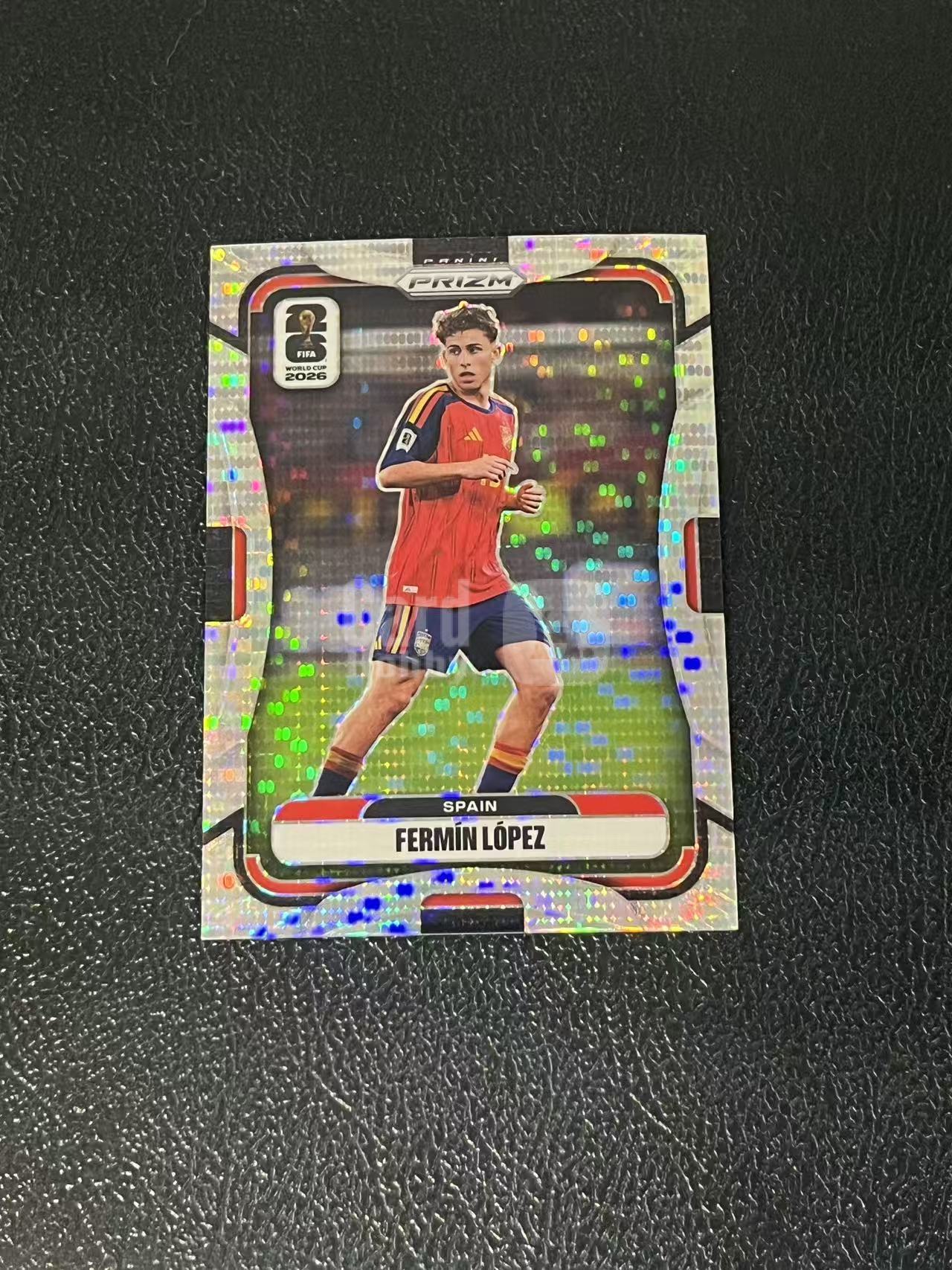 2026 Panini World Cup Prizm Fermín López 费尔明 洛佩斯 脉冲折 西班牙 世界杯 银折 实卡精美 卡品如图 LA-5