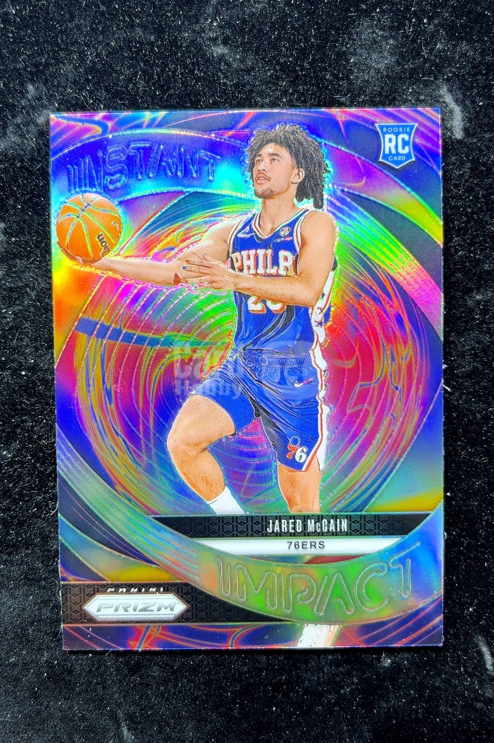 【小白1%代卖】2024 Panini Impact Prizm Jared McCain 贾雷德·麦凯恩 银折 银平行 折射 新秀 RC 卡品如图 高价值 #10 0702