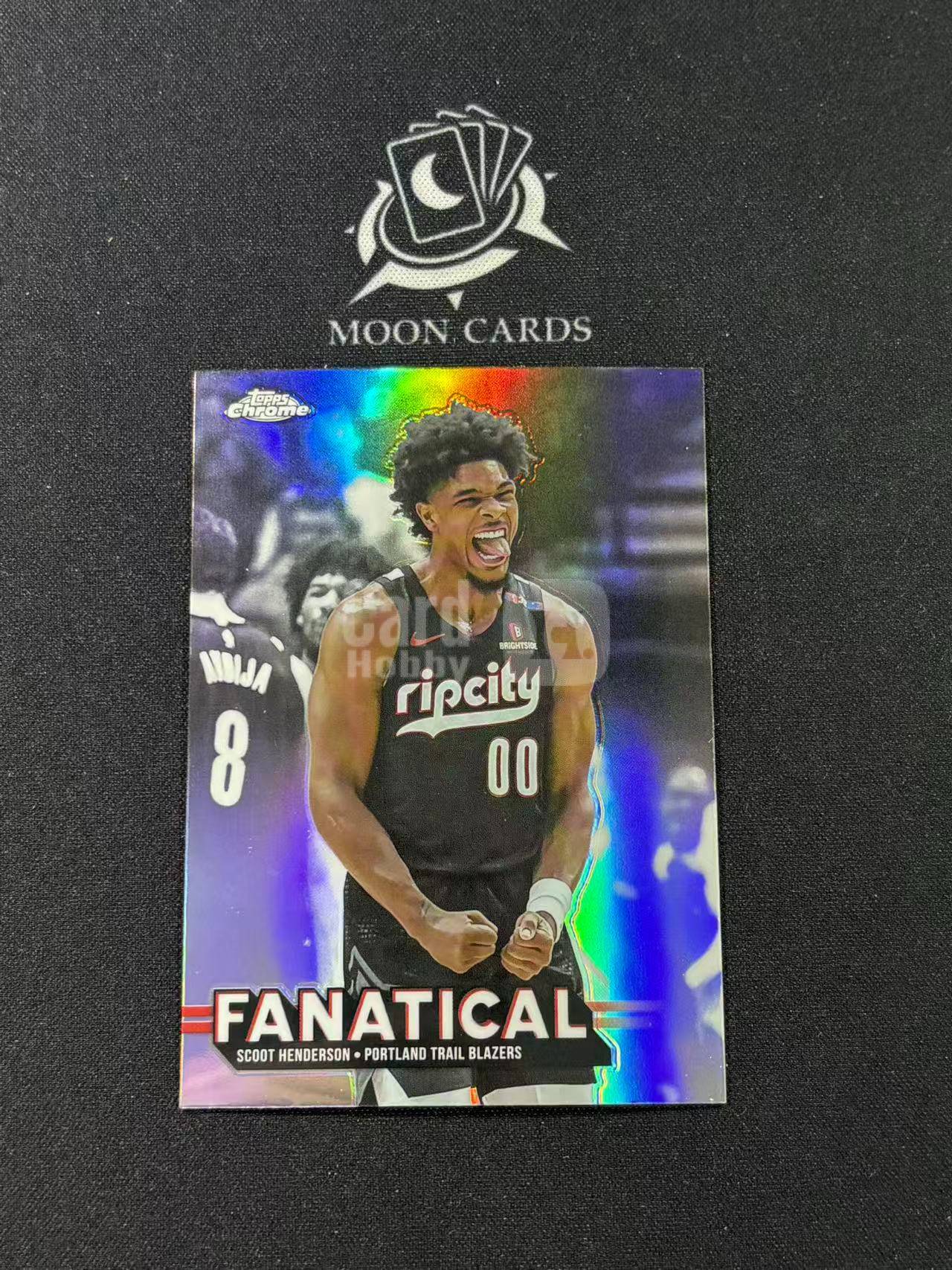 【梦卡拍卖】2025-26 Topps Chrome Scoot Henderson 狂热球迷 大比例 特卡 斯库特 亨德森 开拓者 #DD# 旧A06