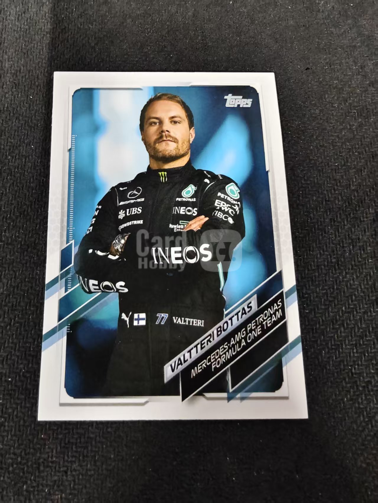 2021 Topps Chrome Valtteri Bottas F1 瓦尔特里 博塔斯 划痕 边角瑕疵 @2