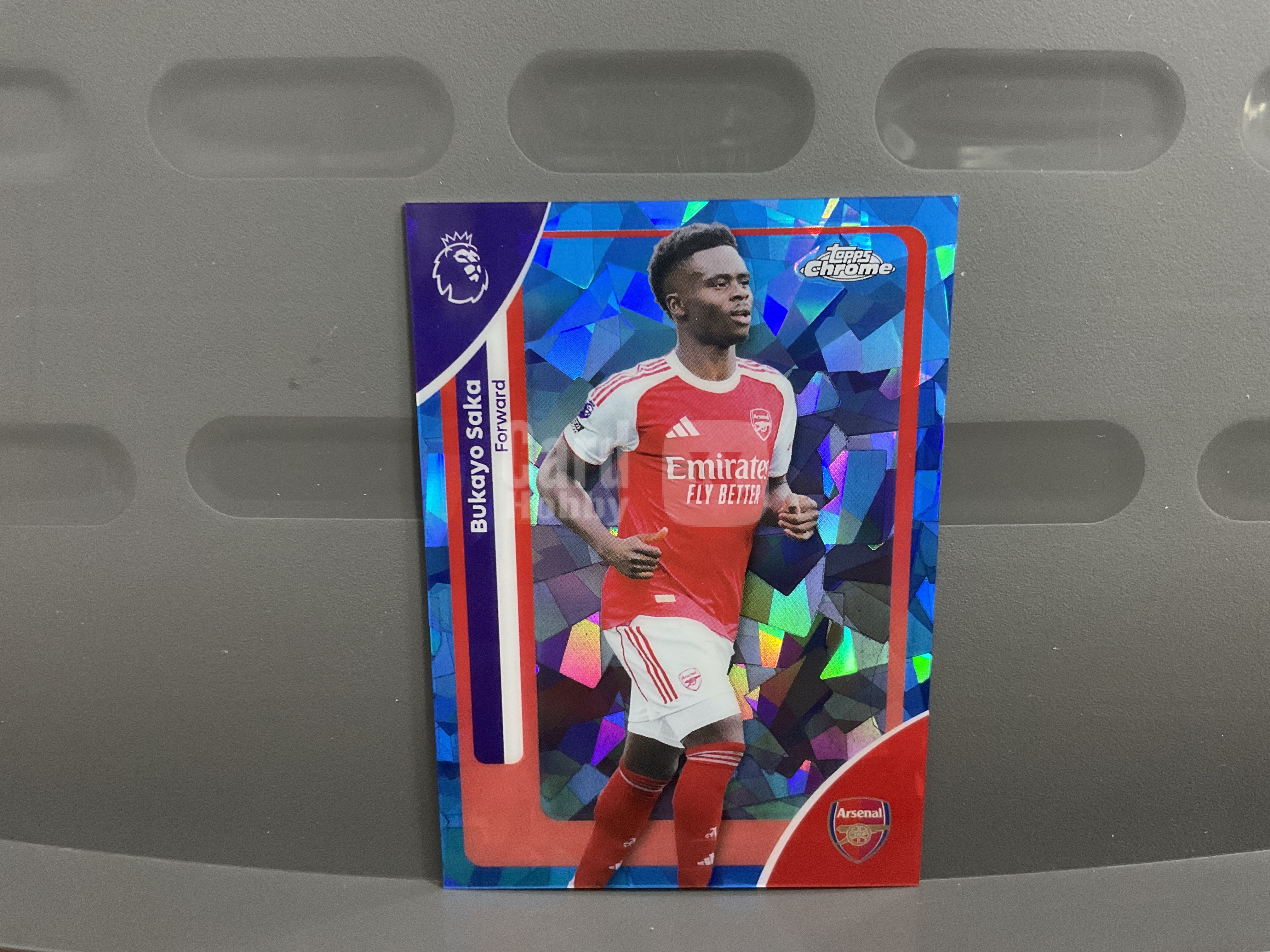 2025-26 Topps Chrome Bukayo Saka #13 布卡约 阿森纳 蓝碎冰折 英格兰 英超 英超tc