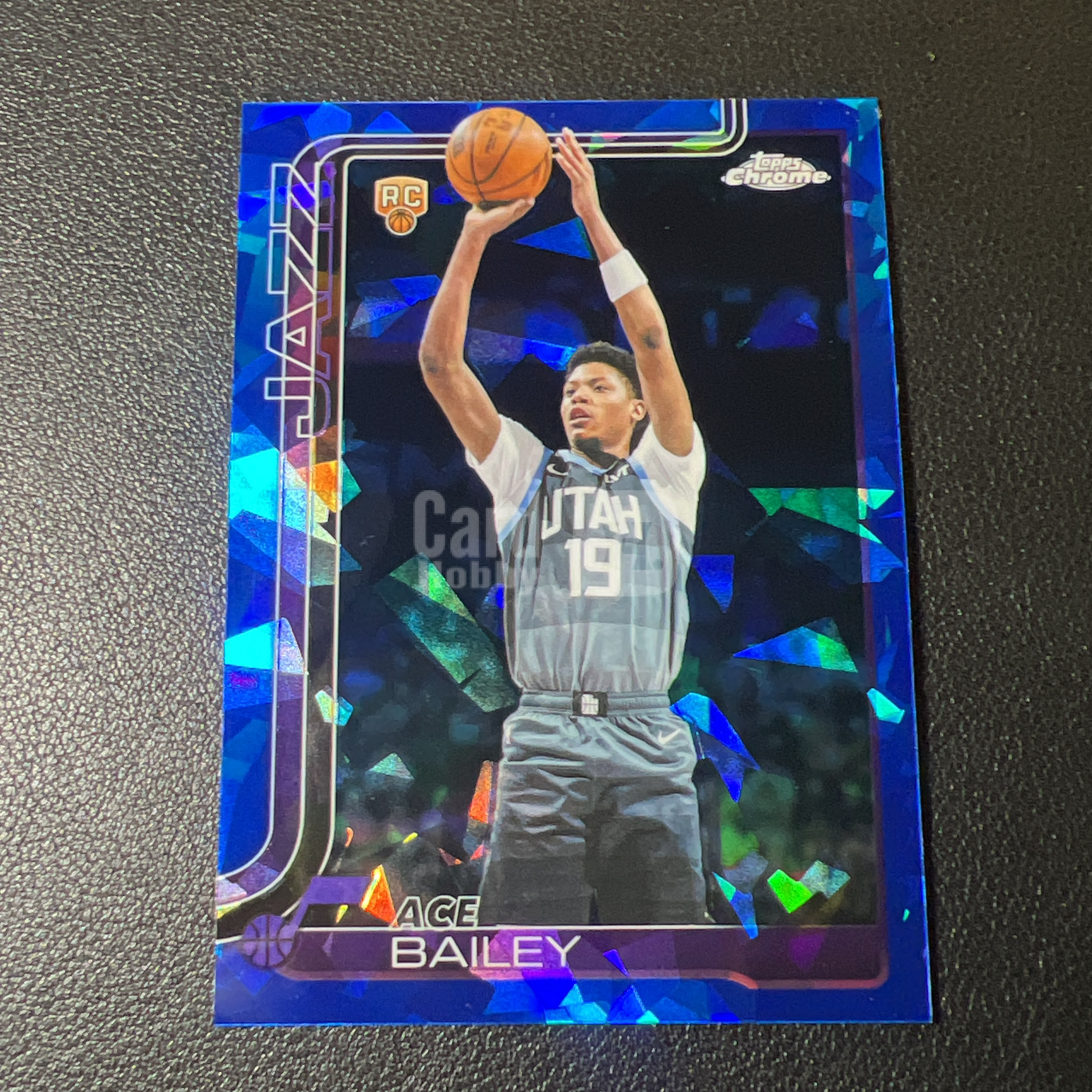 【鲨鱼代卖】2026 Topps Chrome Updates Sapphire Ace Bailey 蓝宝石 新秀RC 埃斯 贝利 爵士 蓝碎冰折 base SY3247