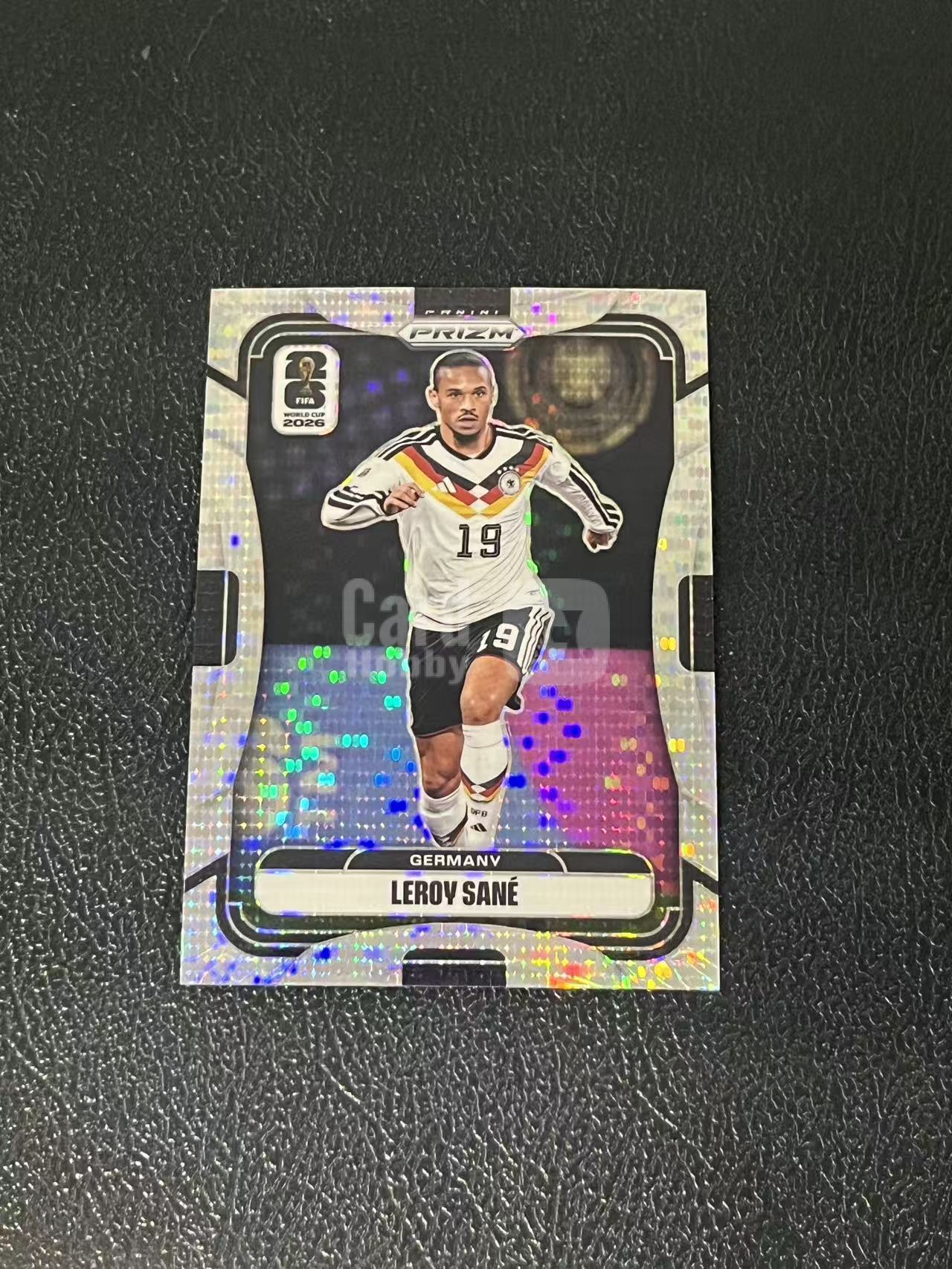 2026 Panini World Cup Prizm Leroy Sané 萨内 拜仁 脉冲折 德国 世界杯 银折 实卡精美 卡品如图 LA-5