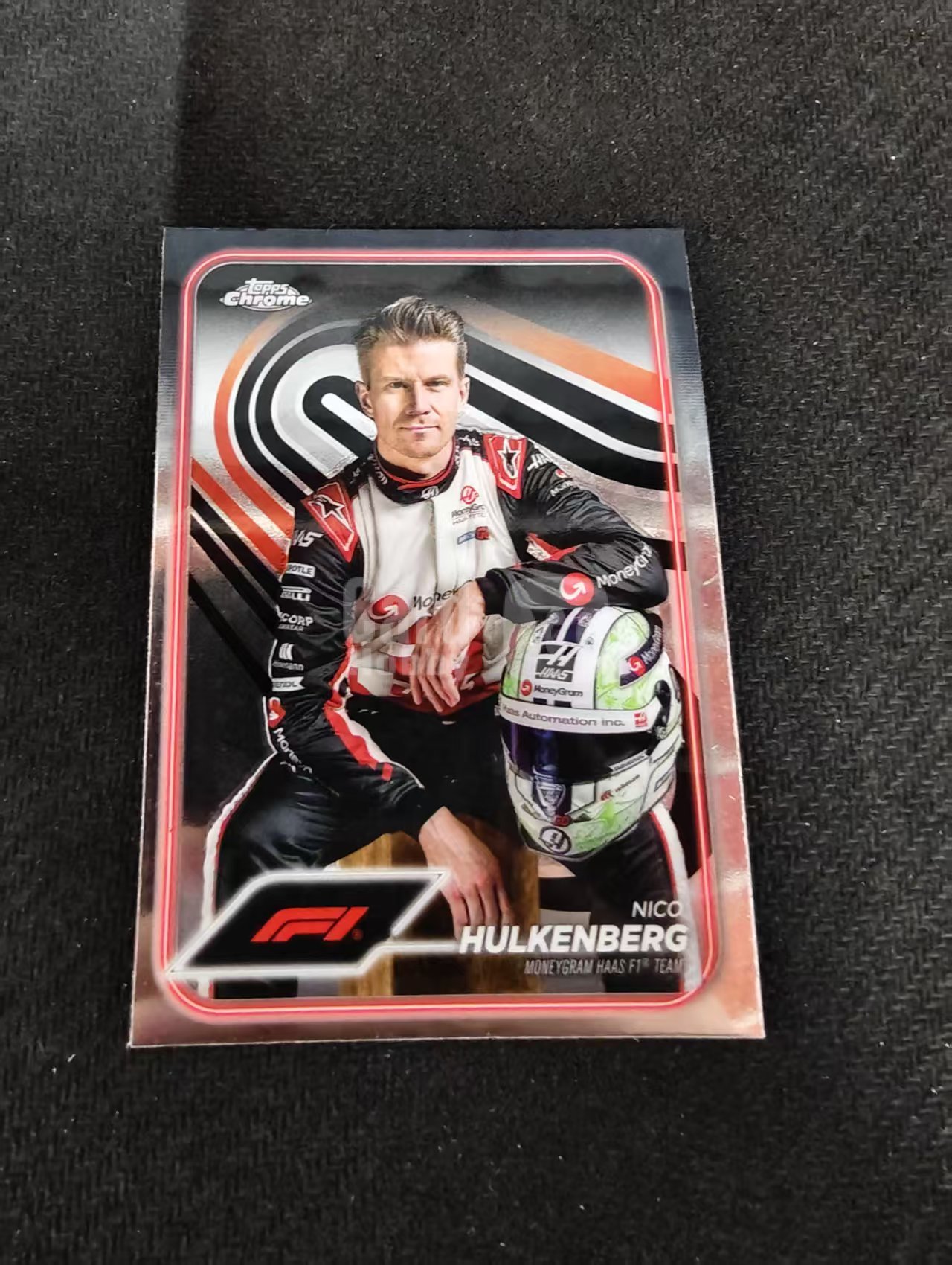 2024 Topps Chrome F1 Nico Hulkenberg 霍肯伯格 哈斯 划痕 边角瑕疵 #15