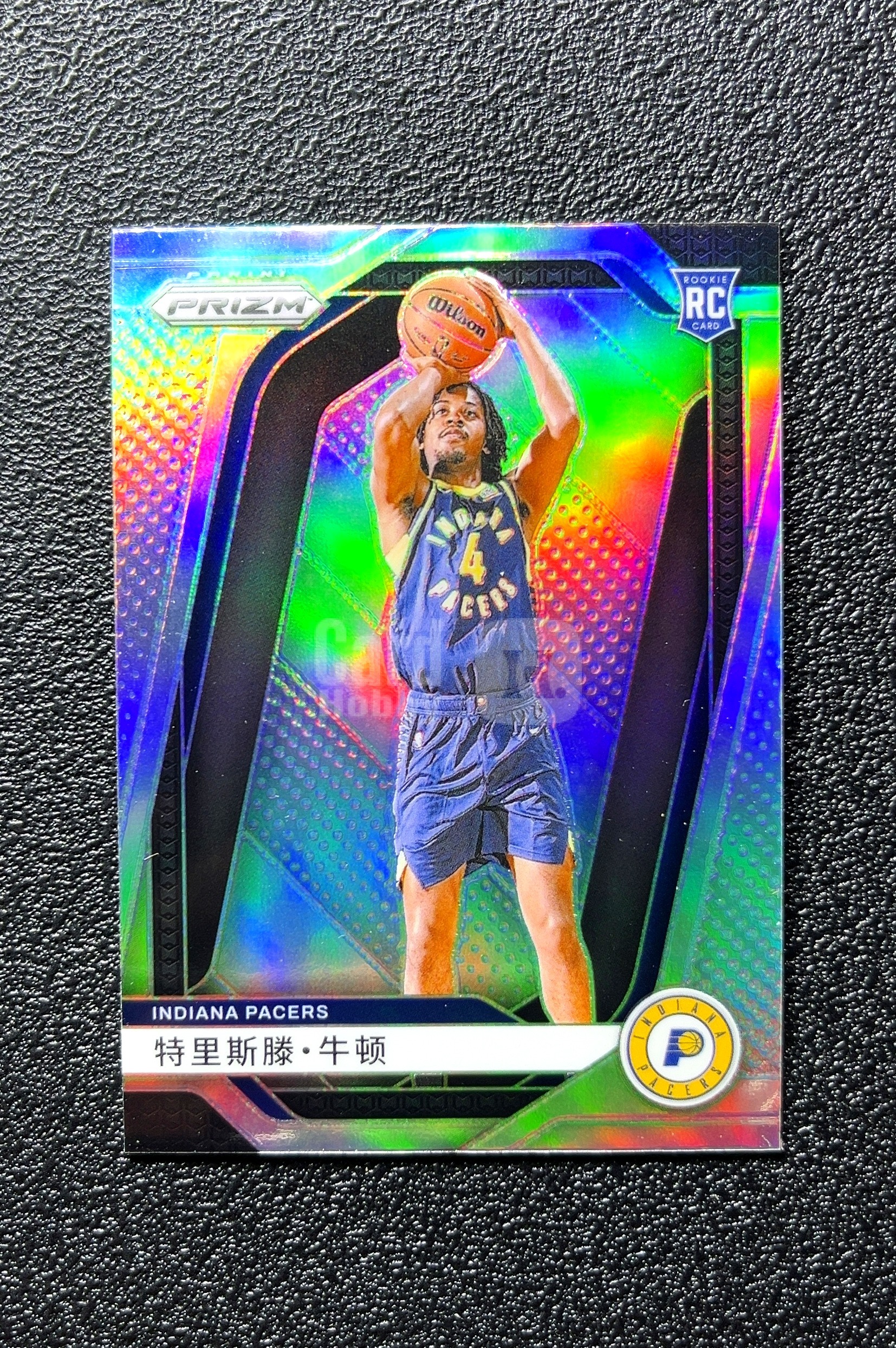 【小白1%代卖】2024-25 Panini Prizm Rookie Card 新秀卡 Tristen Newton 特里斯滕·牛顿 银折 折射 新秀 RC 卡品如图 高价值 0712