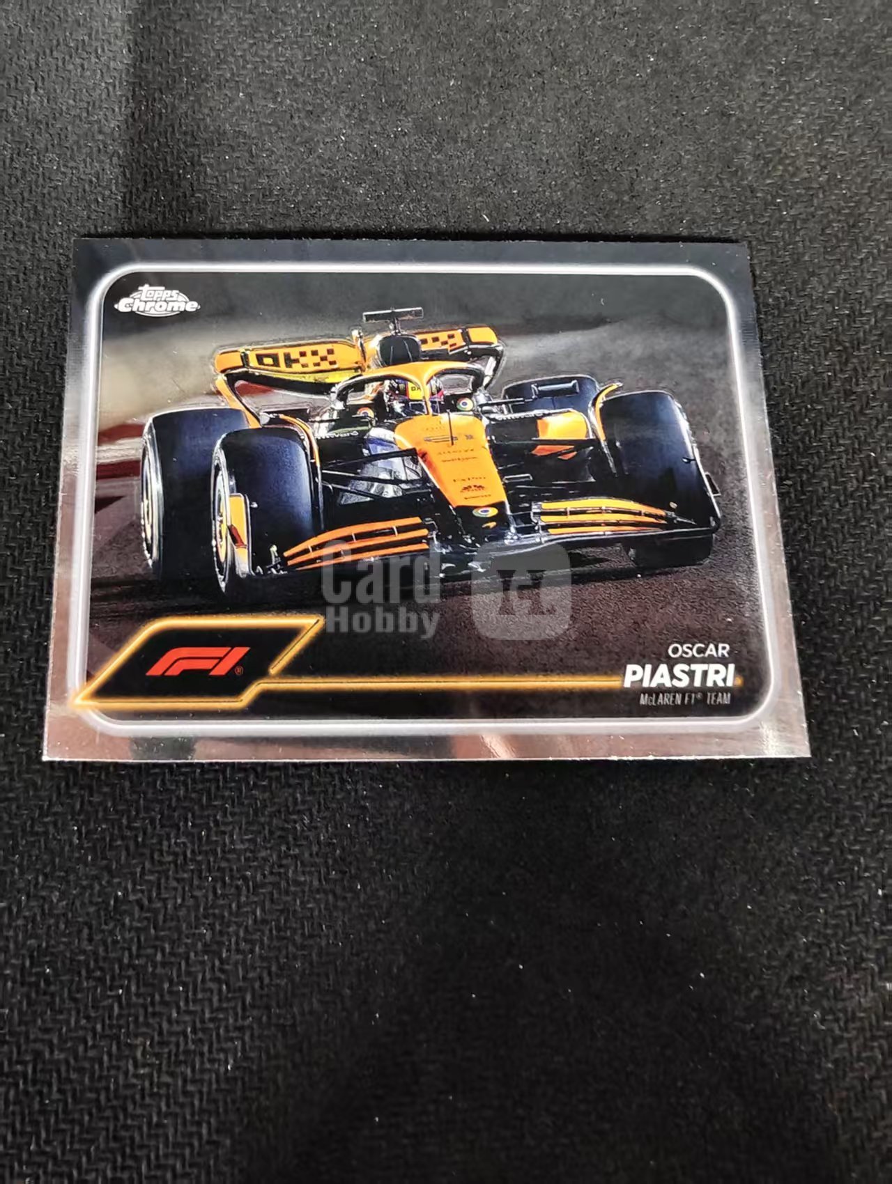 2024 Topps Chrome F1 Oscar Piastri 方程式赛车 奥斯卡 皮亚斯特里 迈凯伦车队 划痕 边角瑕疵 #80