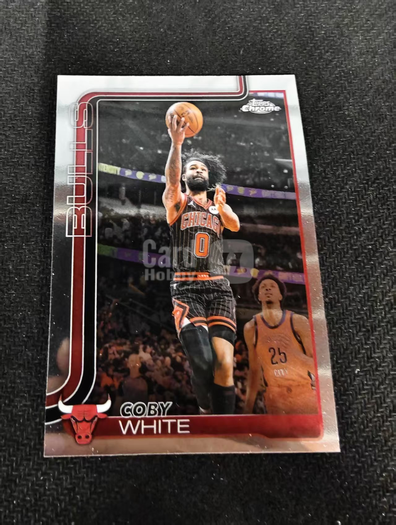 2026 Topps Chrome Update Coby White 公牛 科比 怀特 TCU 划痕 边角瑕疵 #93