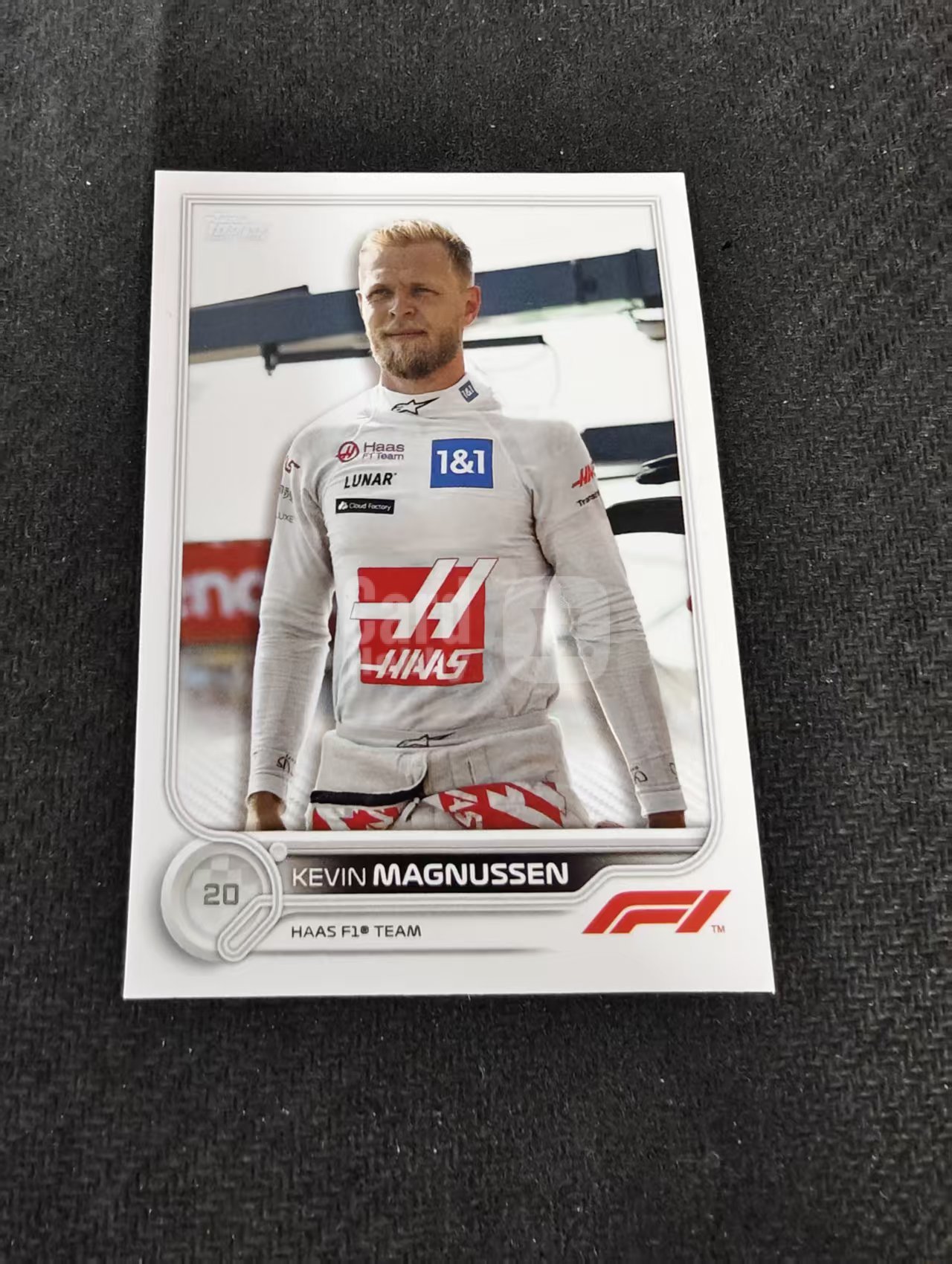 2022 Topps Chrome F1 Kevin Magnussen 凯文 马格努森 哈斯 划痕 边角瑕疵@74