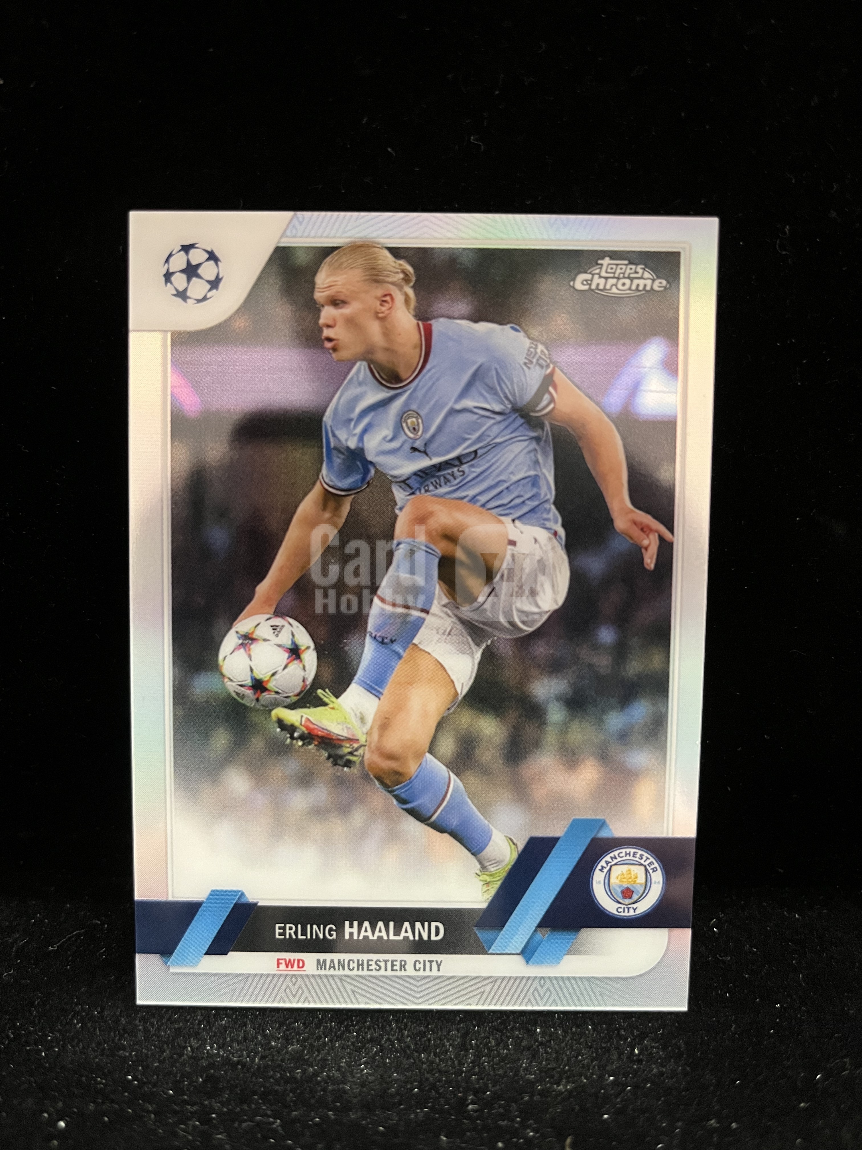 免费代拍 2023 Topps Chrome 欧冠 哈兰德 Erling Haaland 折射 卡品如图#E891