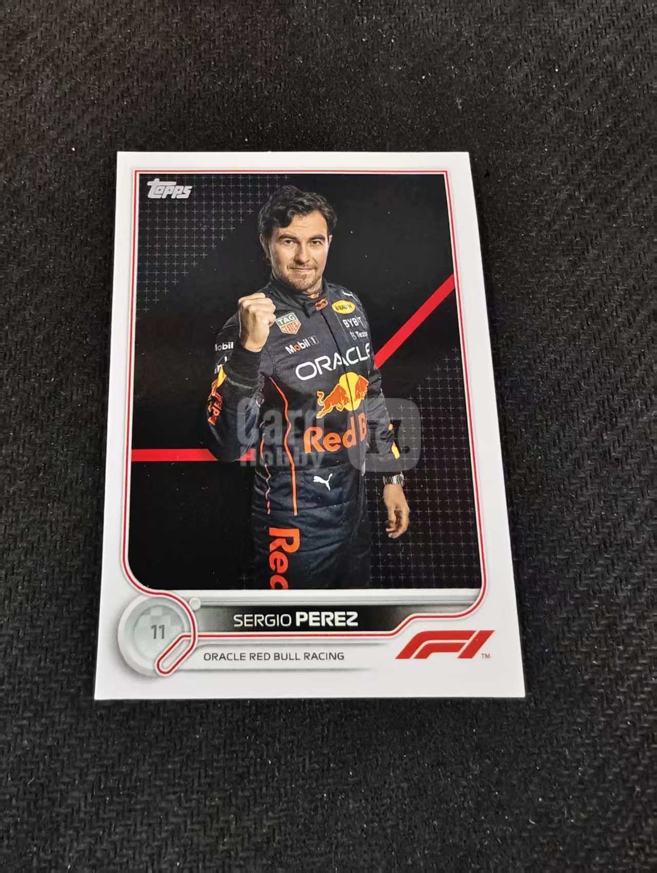 2022 Topps Chrome F1 Sergio Perez 塞尔吉奥 佩雷兹 红牛车队 划痕 边角瑕疵 @21