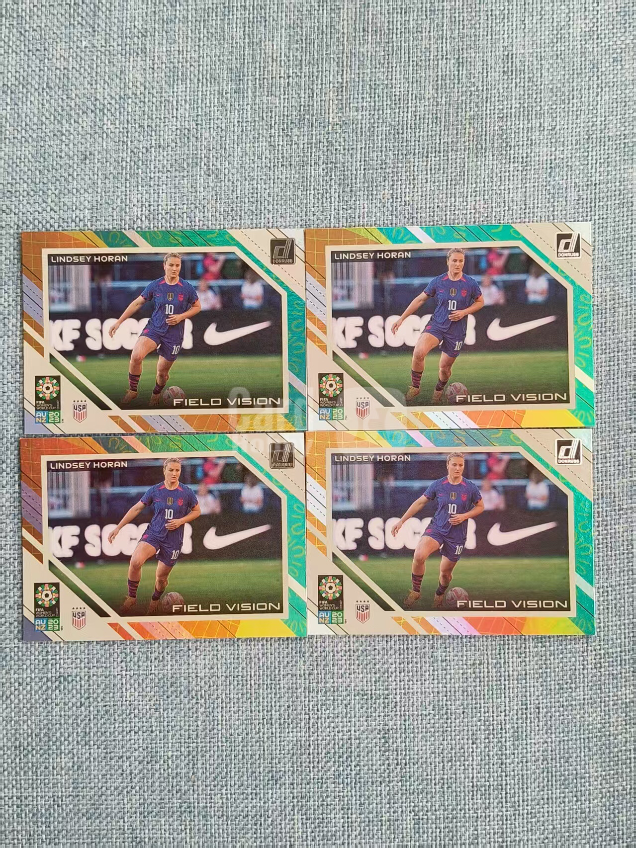2023-24 Panini Donruss horan 帕尼尼 杜蕾斯 女足 世界杯 美国 霍兰 特卡 打包 lot