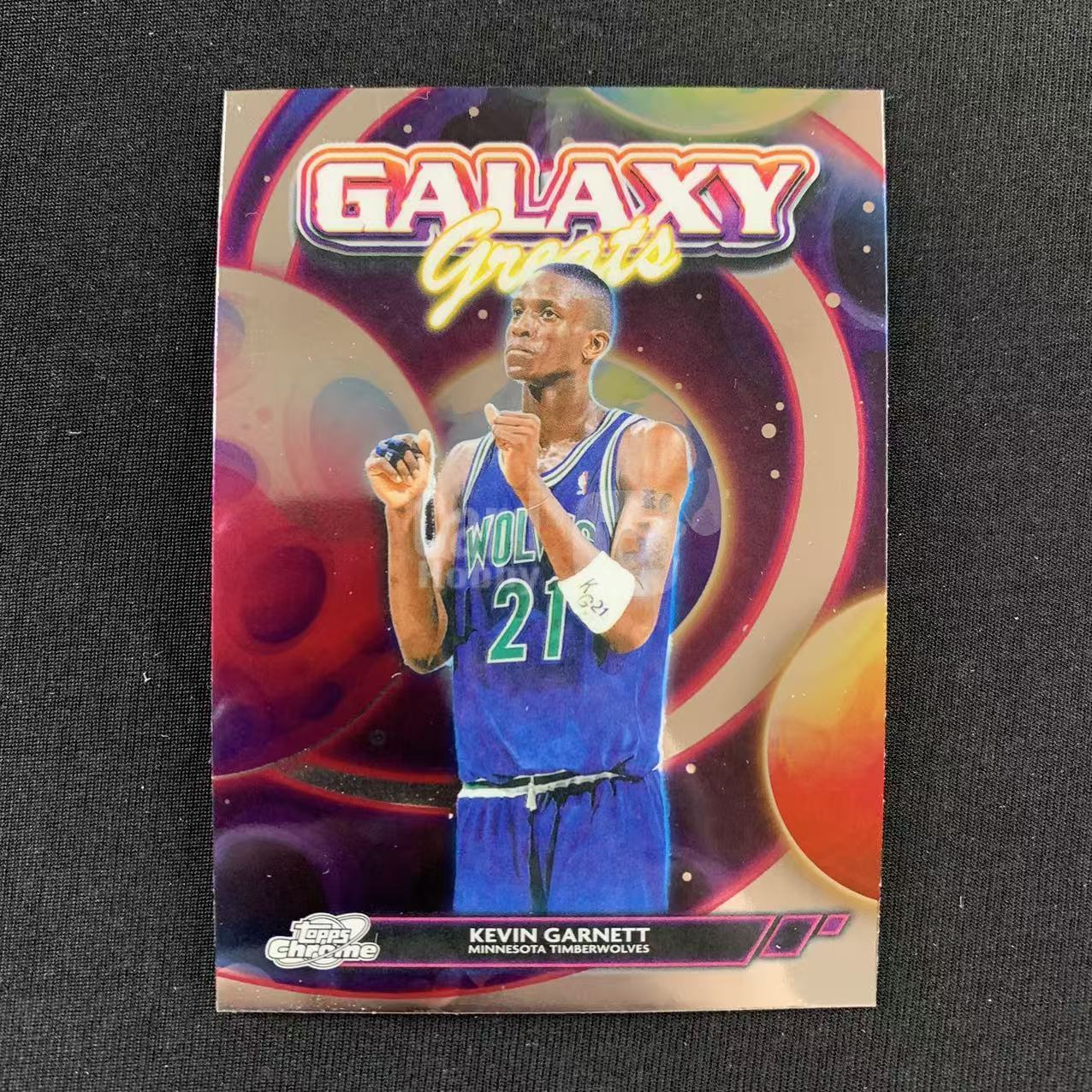 2026 Topps Chrome cosmic Kevin Garnett 凯文 加内特 狼王 森林狼 Galaxy Greats 宇宙 特卡 收藏必备