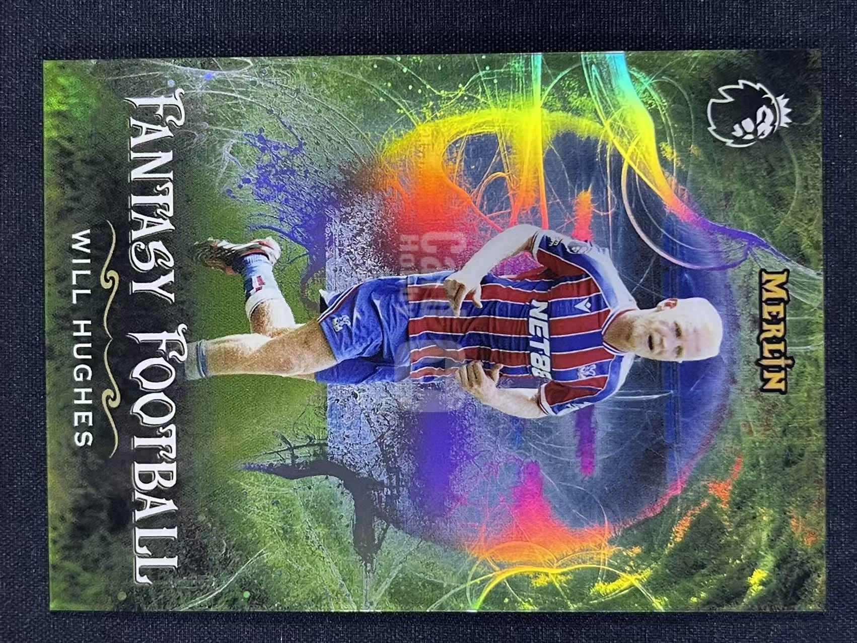 2026 Topps Premier Merlin Will Hughes FF-16 英超梅林 威尔休斯 Crystal Palace水晶宫 Fantasy Football 梦幻足球特卡 微瑕如图