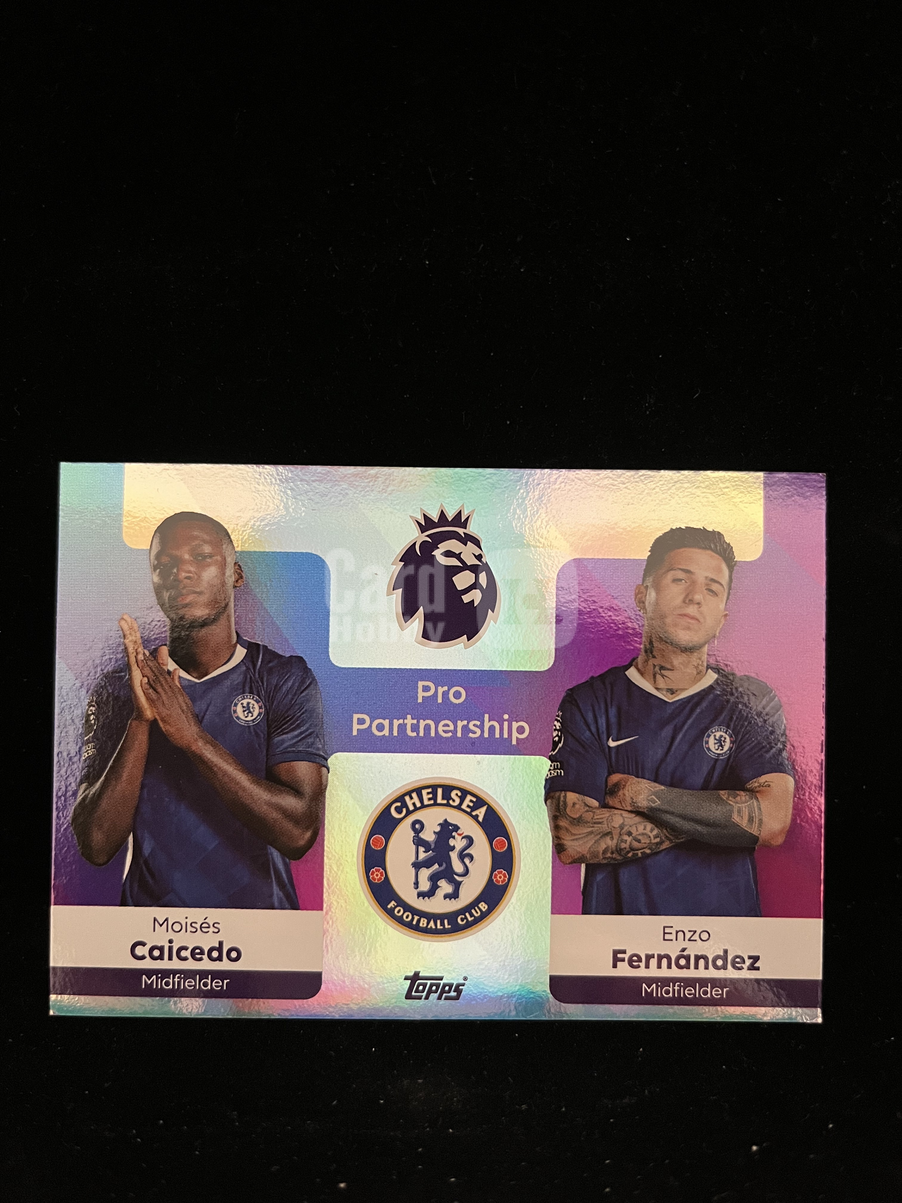 免费代拍 2024 Topps Premier League 英超 凯塞多、恩佐·费尔南德斯 Moisés Caicedo Enzo Fernández 折射 卡品如图#C558