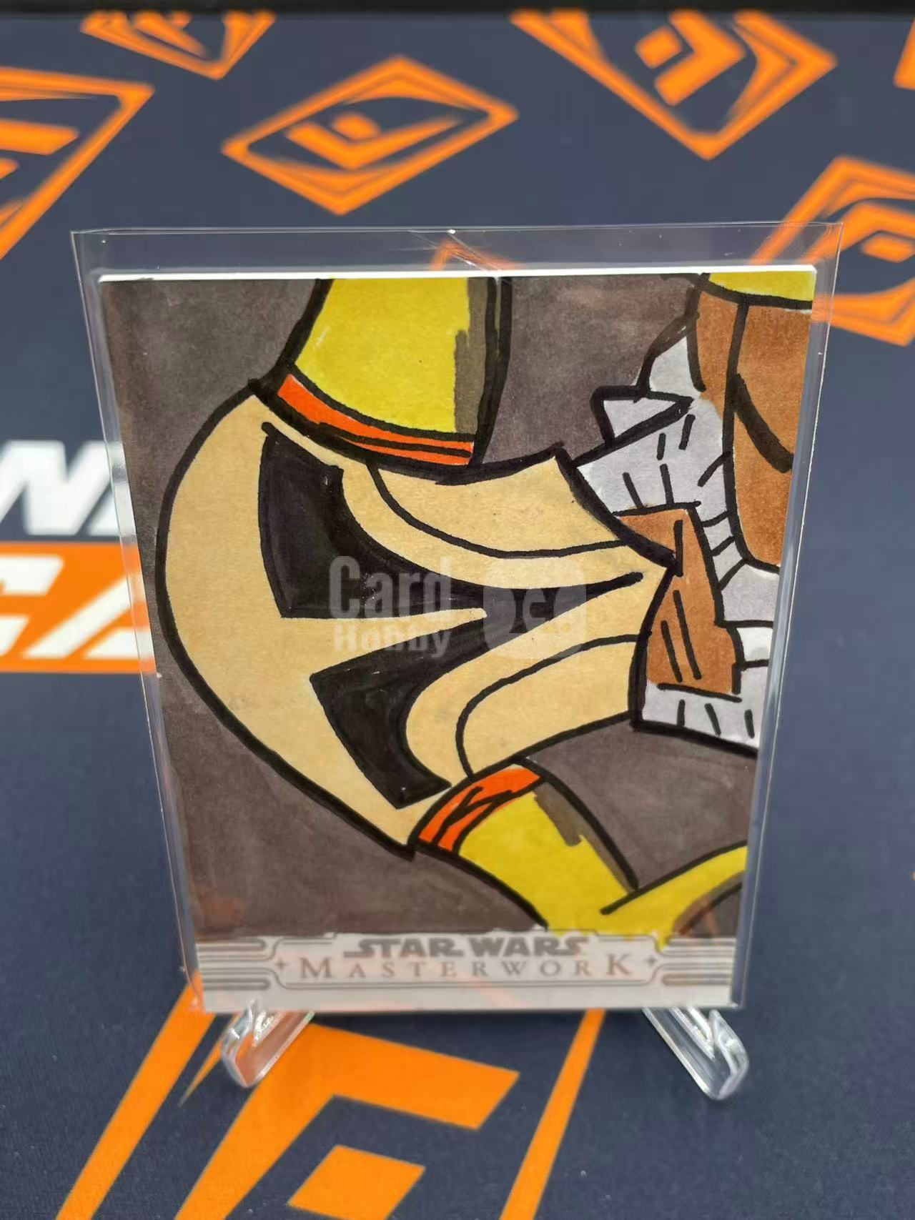 2026 Star Wars Topps 星球大战 Masterwork 大师杰作 手绘卡 Sketch 【缇缇代拍】 1/1编 ofo 画师 Ryan Thompson 亲笔签名 值得收藏 天空城