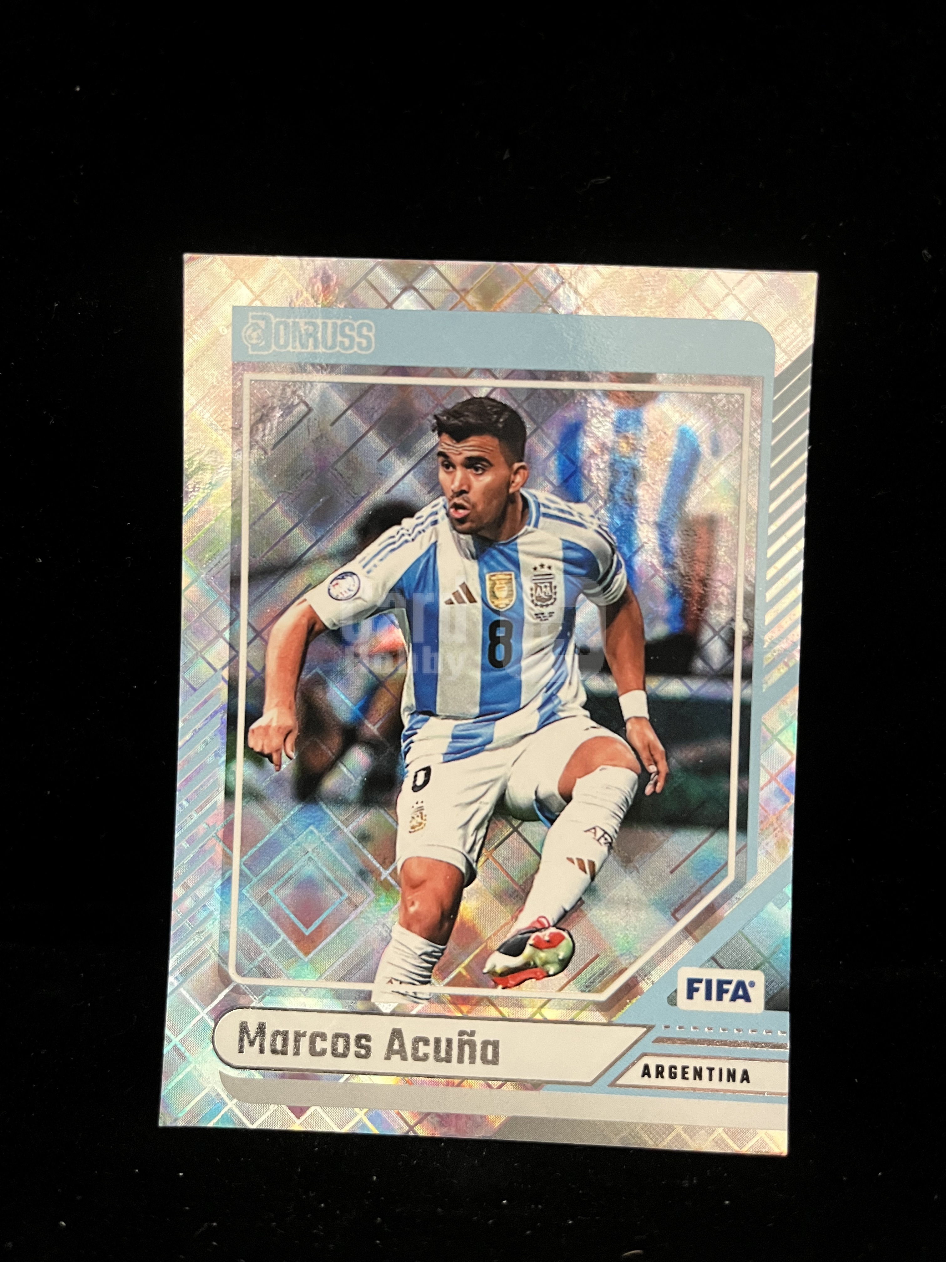 免费代拍 2024 Donruss FIFA 阿库尼亚 Marcos Acuña Diamond 卡品如图#E322