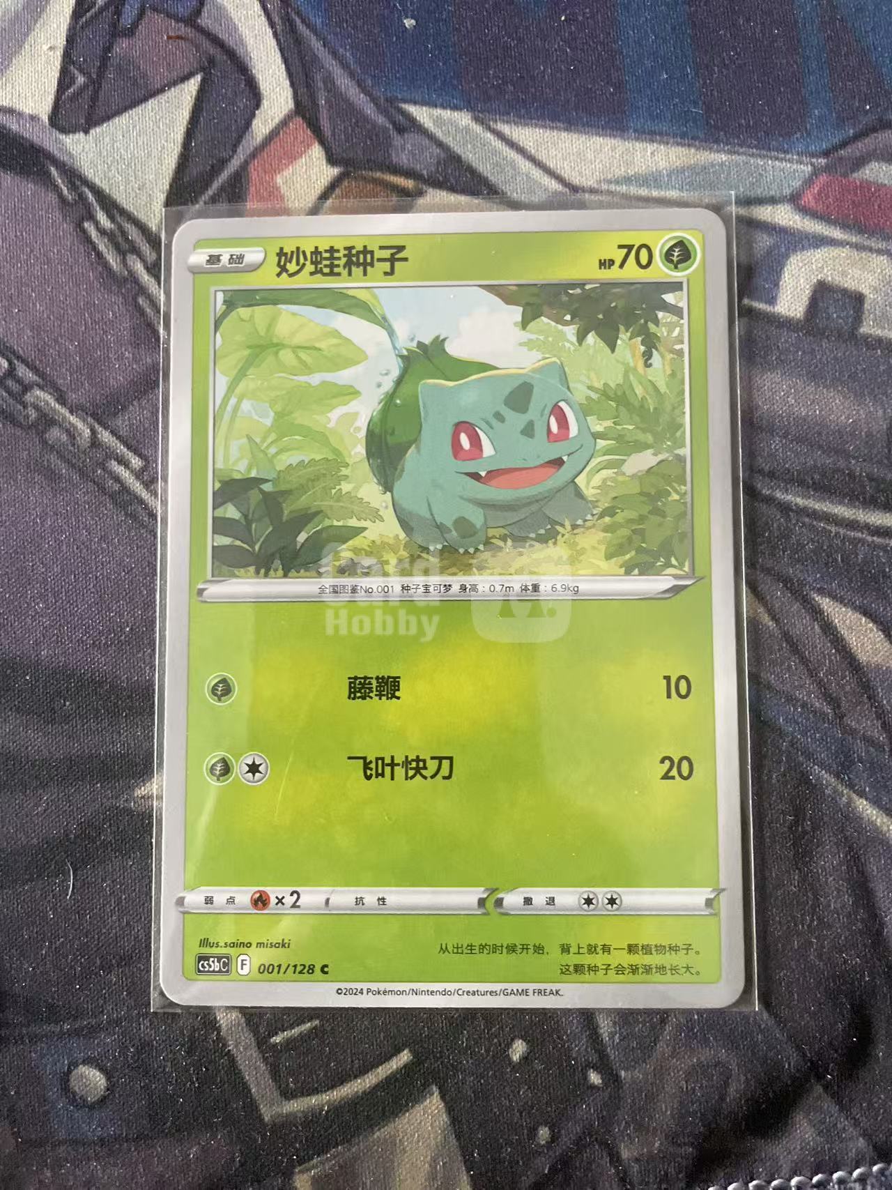 2024 Pokemon TCG 1 妙蛙种子 chs 宝可梦 简中 木水拍卖 204