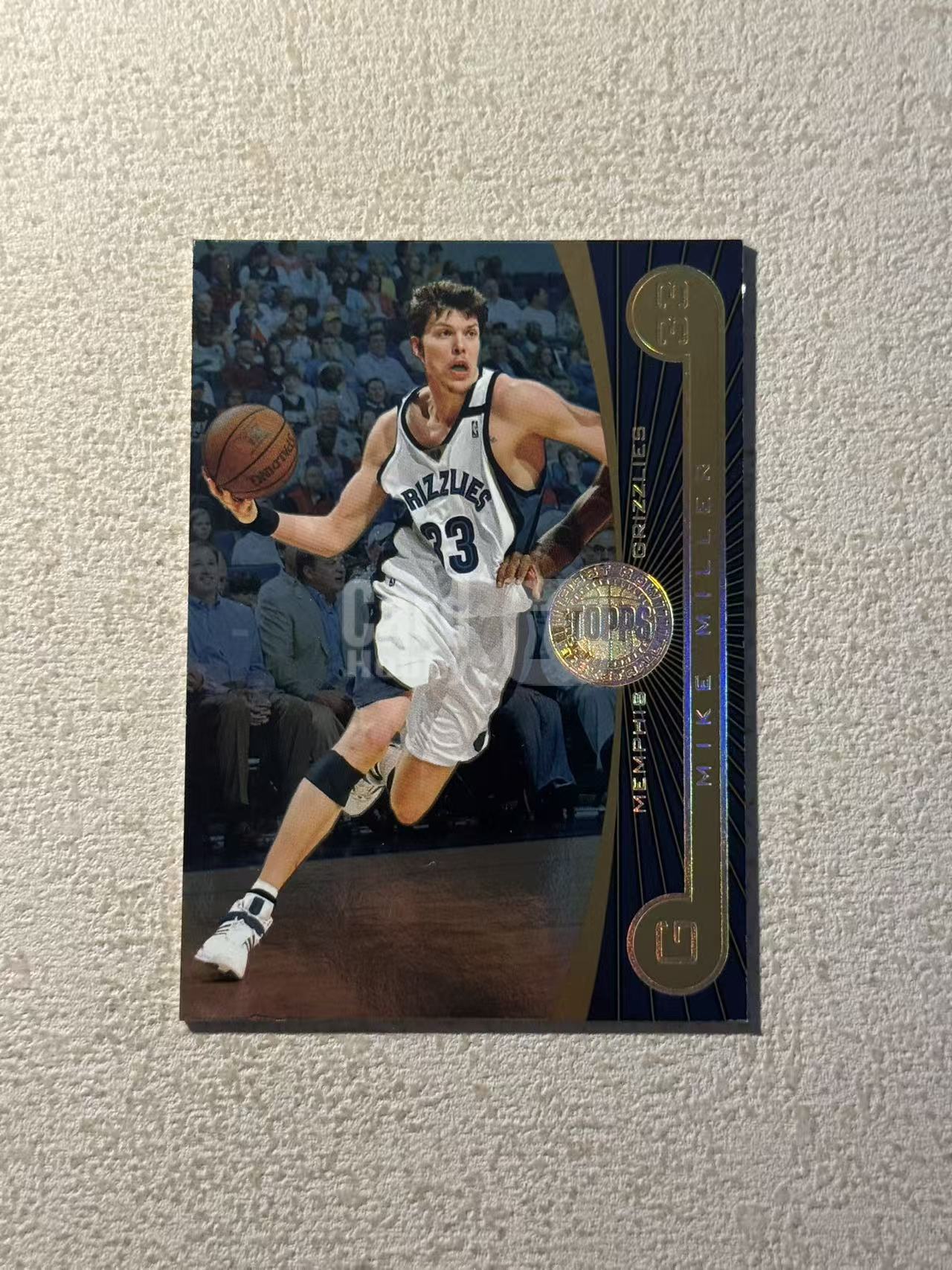 2006 Topps First Row Mike Miller 灰熊 名宿 迈克 米勒 146/325编 折射 稀有带编老卡 经典选图 老卡微瑕 收藏必备