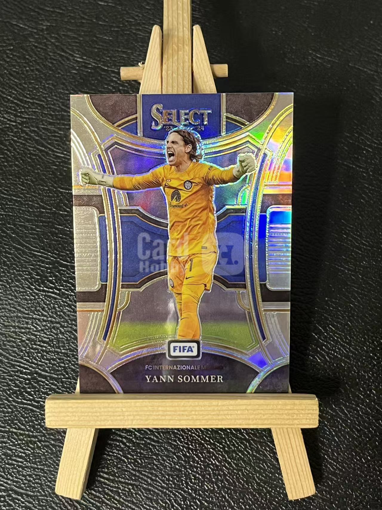 2023-24 Panini Select Yann Sommer 索默尔 国际米兰 银折 实卡精美 卡品如图 LA-2