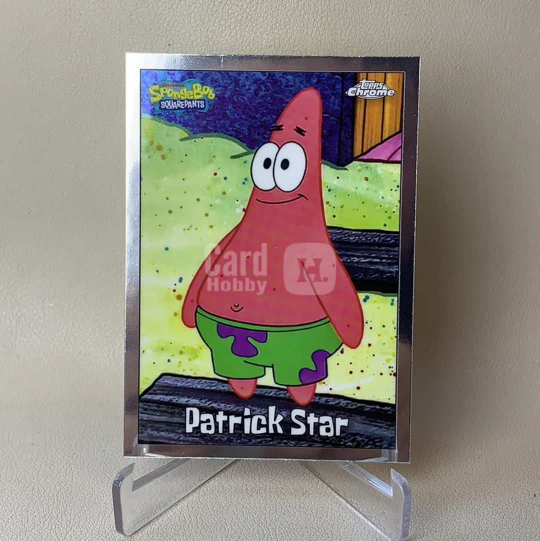 2025 Topps SpongeBob SquarePants Chrome 25周年 海绵宝宝 Patrick Star 派大星 人物特卡 品相如图 凑套必备 11