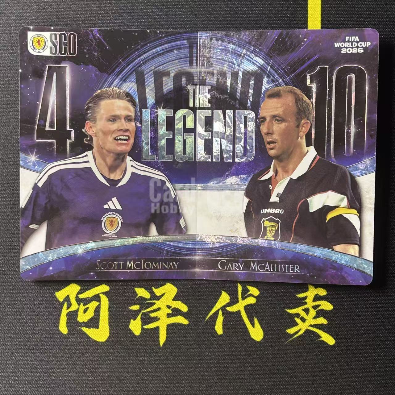 2026 PANINI WORLD CUP MCTOMINAY 麦克托米奈 麦卡利斯特 双人卡 小书 传承 苏格兰 那不勒斯 曼联 卡游 选图巨帅 细节如图-冰块
