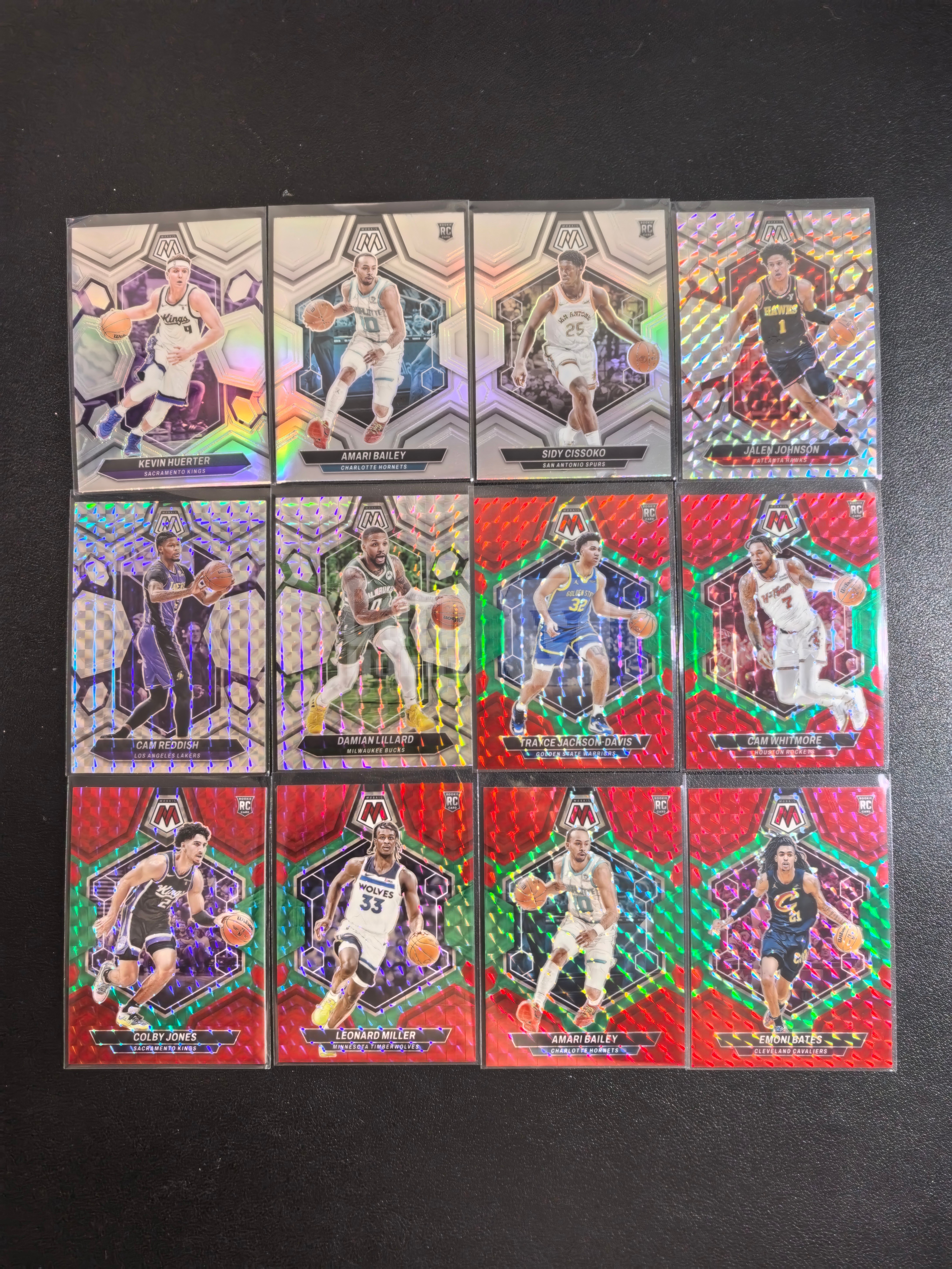 2023-24 Panini Mosaic 马赛克 一图打包 折射 不包卡品 详情见图 冯总1