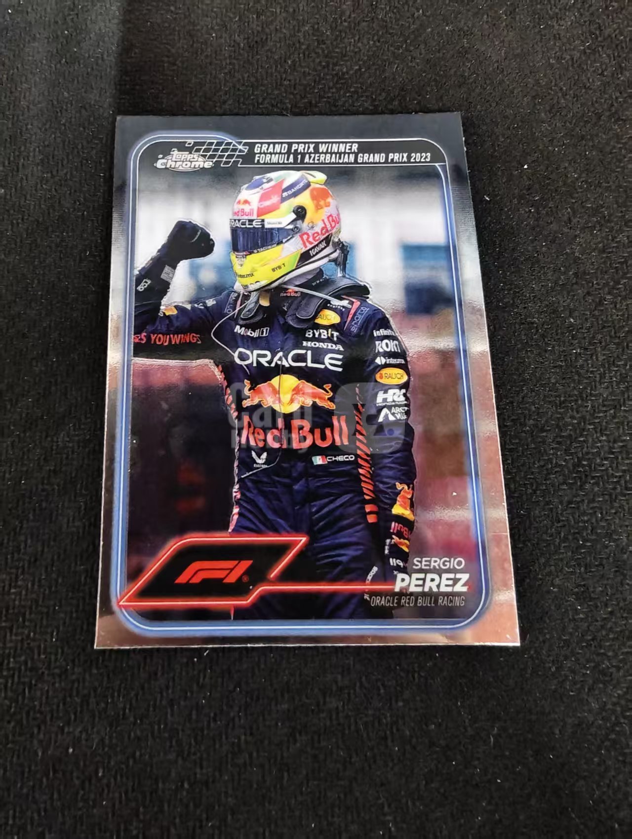 2024 Topps Chrome F1 Sergio Perez 红牛车队 塞尔吉奥 佩雷兹 划痕 边角瑕疵 #146