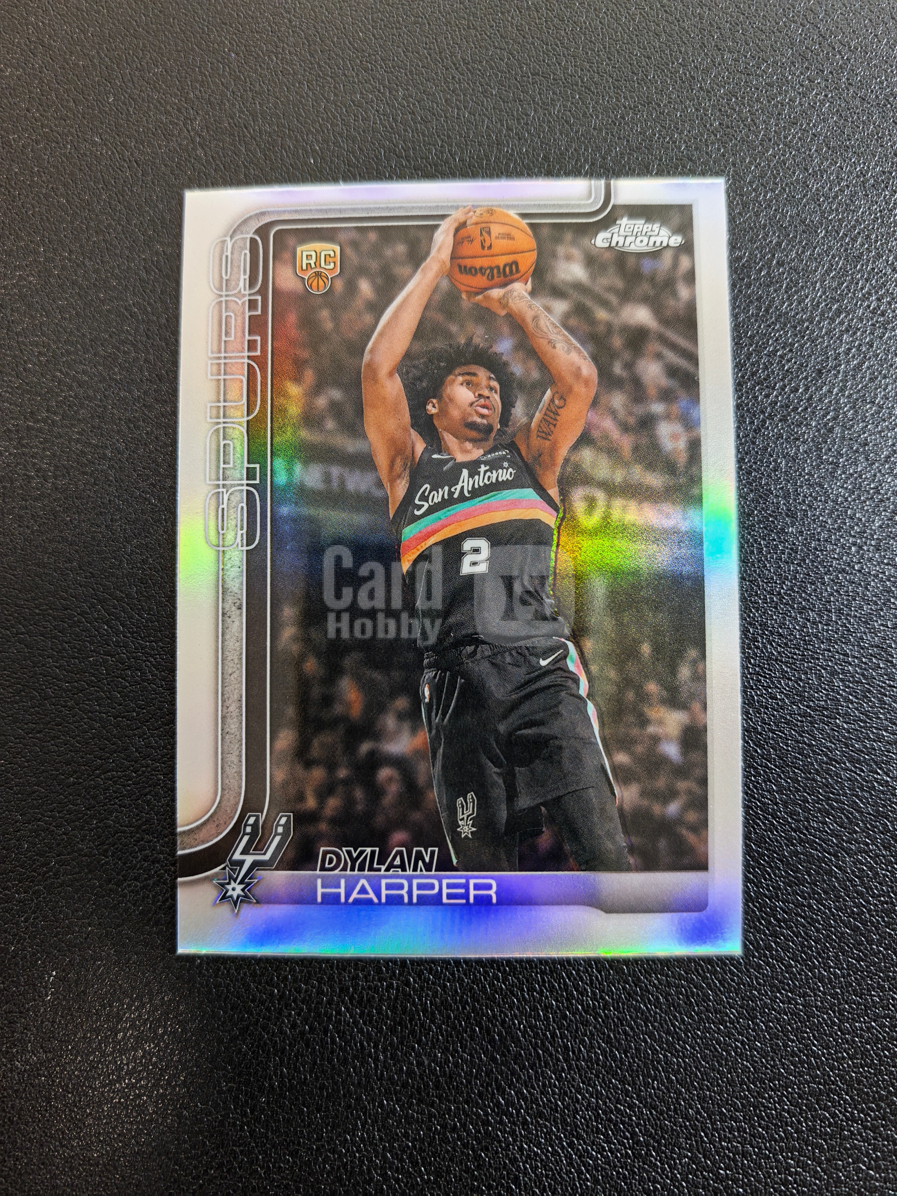 2025-26 Topps Chrome Update Dylan Harper RC 马刺 迪伦哈珀 新秀 base 银折 折射 实卡精美 卡品如图 七哥