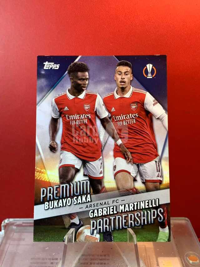 (老末精品代拍) E26 2023 Topps company Inc Bukayo Saka 布卡约 萨卡 Gabriel Martinelli 马丁内利 阿森纳 凑套必备