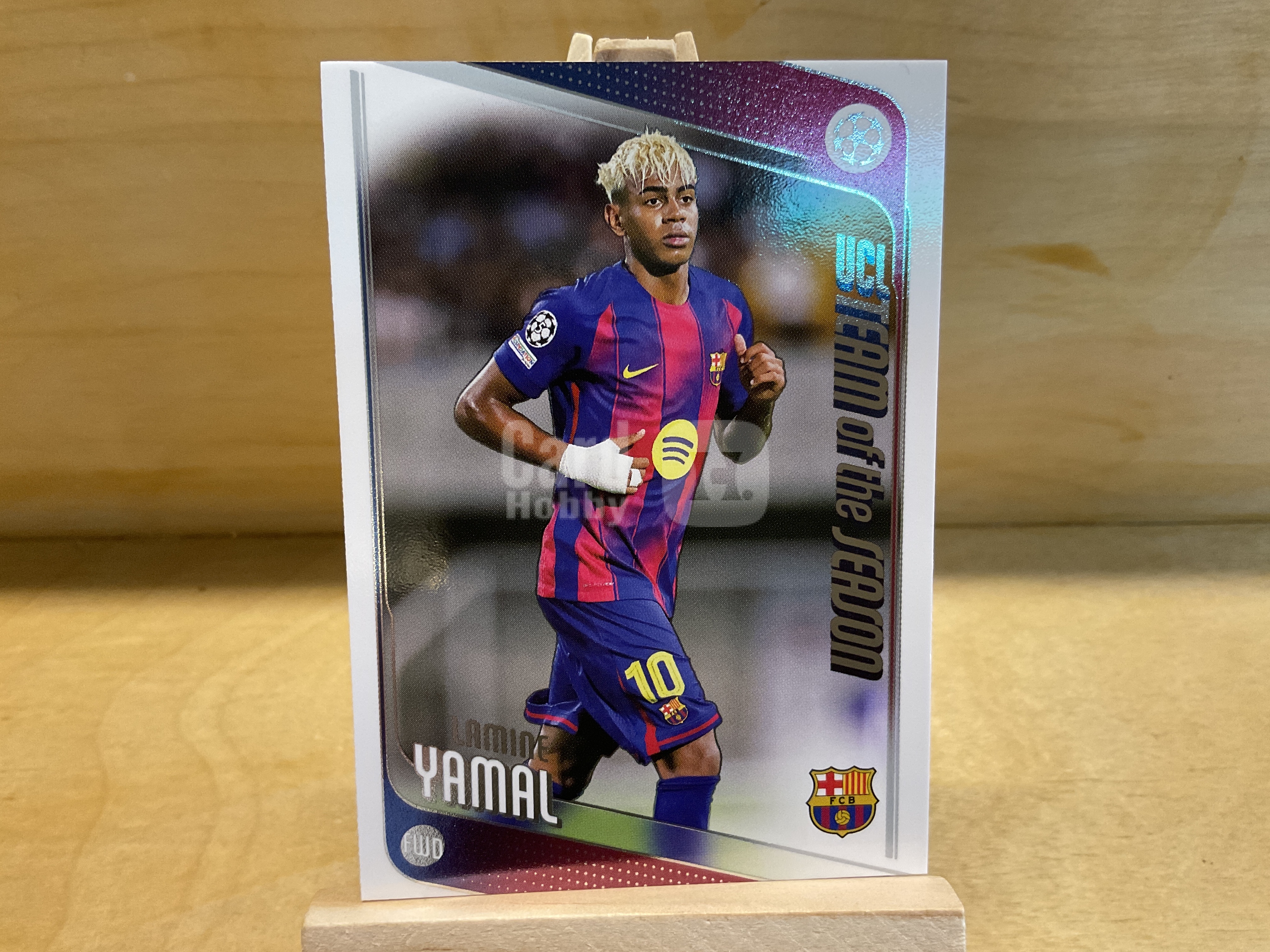 2026 Topps Topps Lamine Yamal #27 亚马尔 巴萨 base UCC 欧冠 拉明 西班牙 巴塞罗那 Chrome