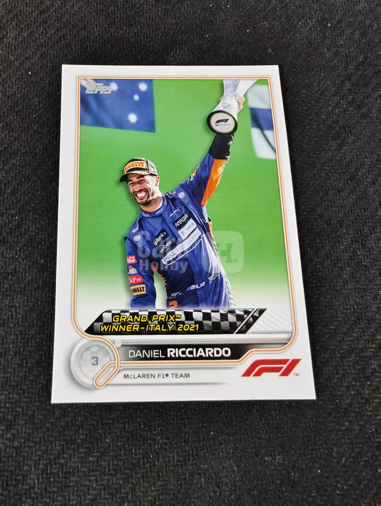 2022 Topps Chrome F1 Daniel Ricciardo 丹尼尔 里卡多 迈凯伦车队 划痕 边角瑕疵 @164