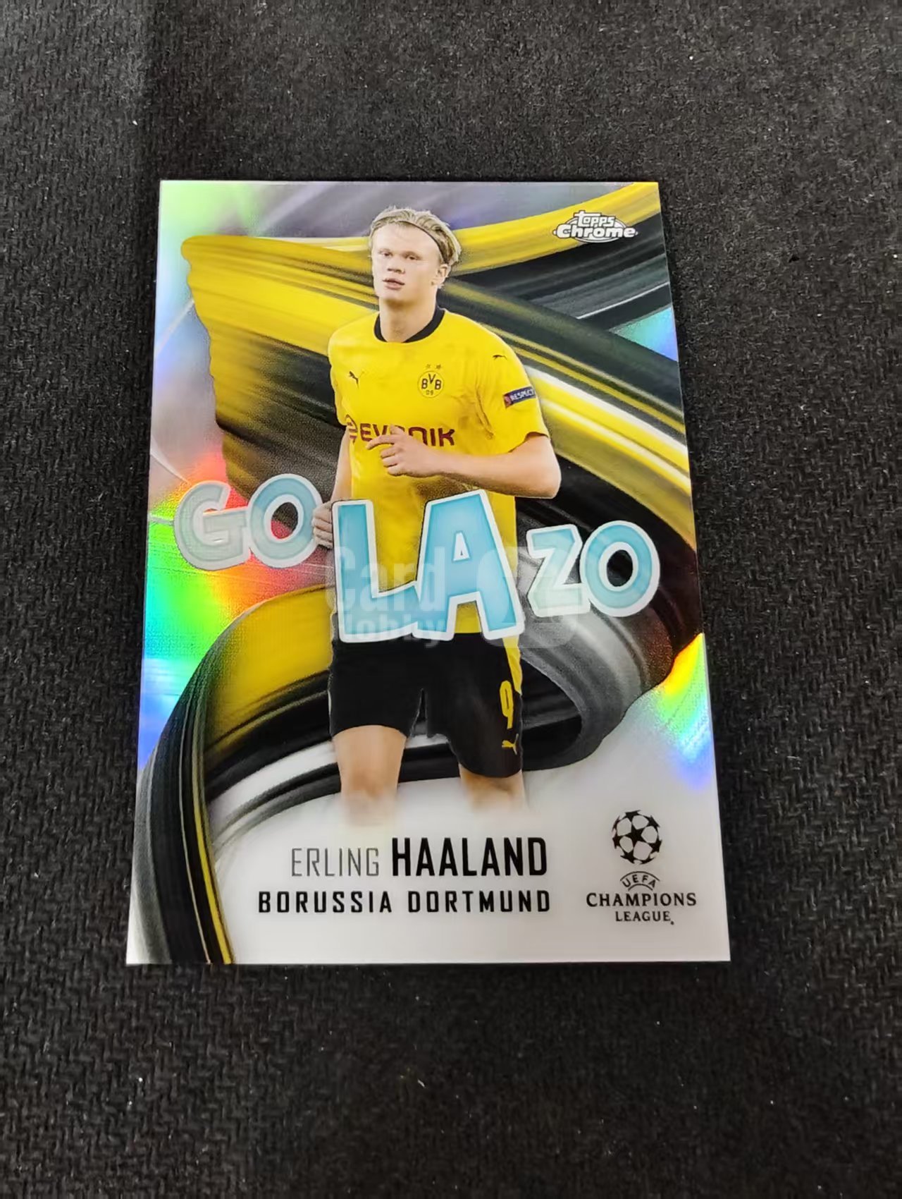 【可合并,不累计】2021 Topps Chrome Erling Haaland 欧冠 TC 哈兰德 曼城 多特蒙德 golazo 特卡 银折 不保卡品 介意勿拍