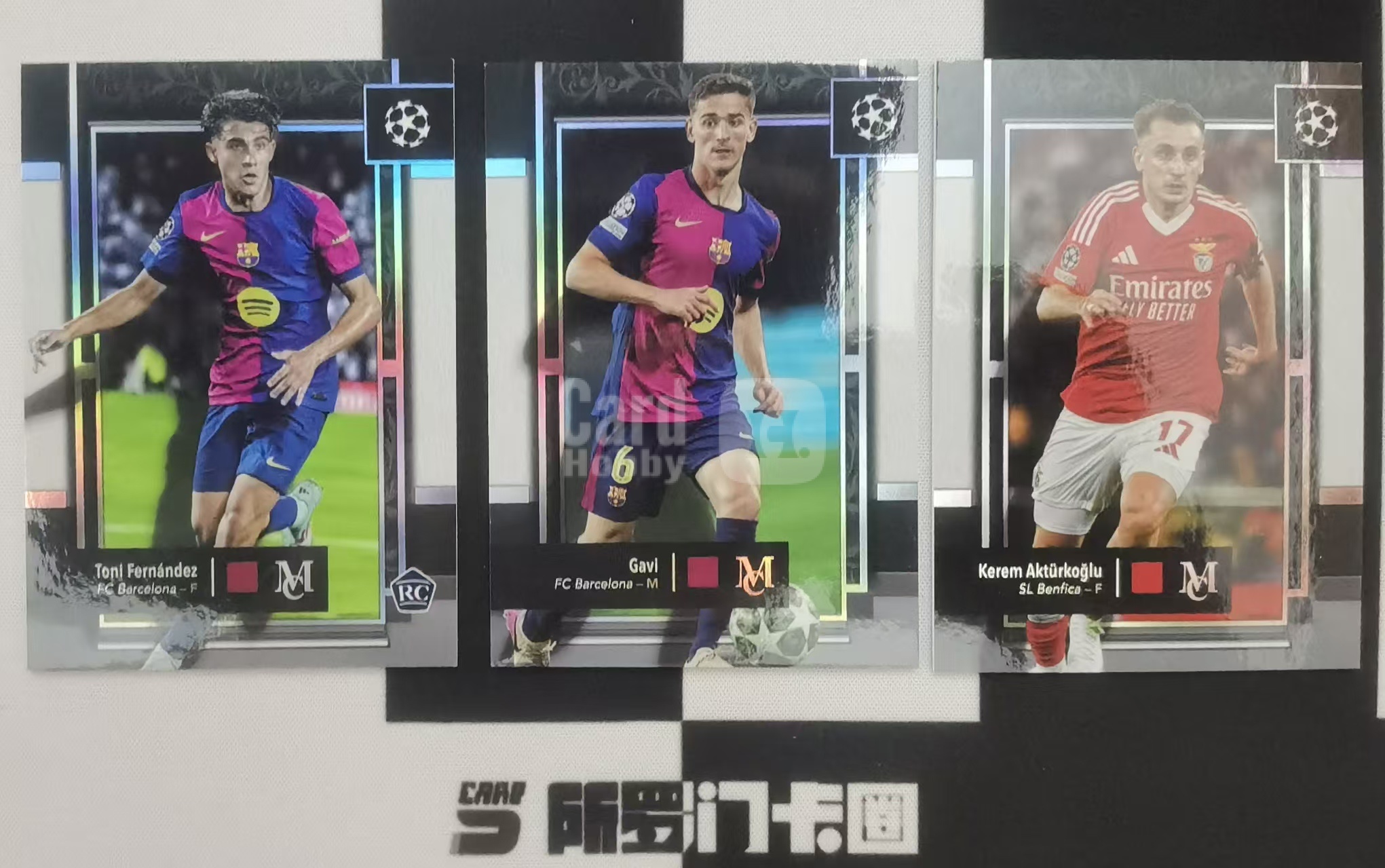 2025 Topps Museum Gavi 不累计不到付发顺丰【所罗门卡圈S】博物馆 巴塞罗那 加维‌ 托尼·费尔南德斯 本菲卡 凯雷姆·阿克图尔科格鲁 银折 市场少见 卡品如图