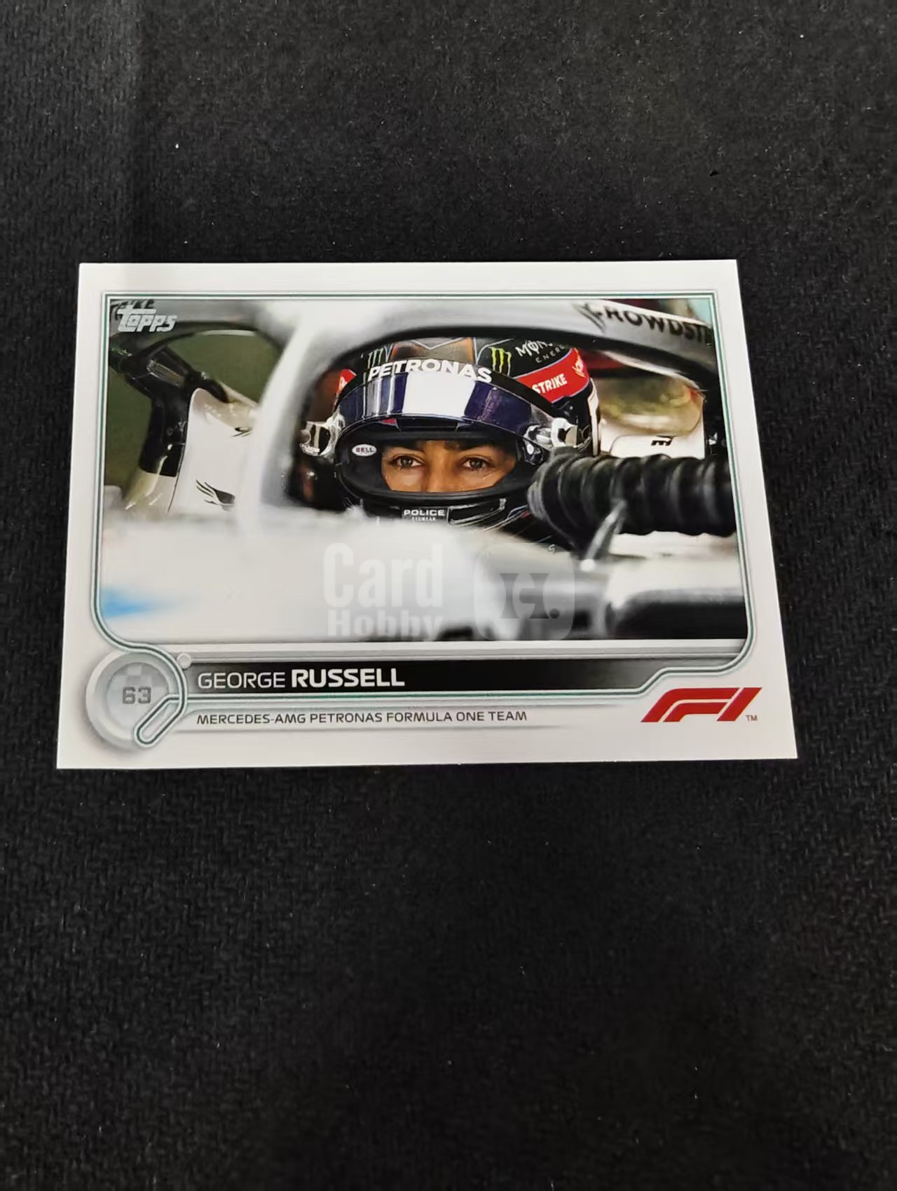 2022 Topps Chrome F1 George Russell 乔治 拉塞尔 梅奔 划痕 边角瑕疵@19