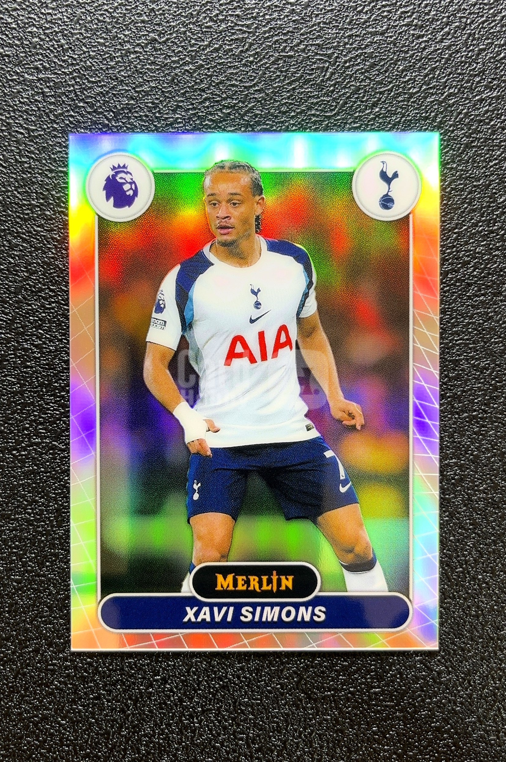 【小白1%代卖】2026 Topps Merlin RefraCTOR 折射卡 Xavi Simons 哈维·西蒙斯 银折 折射 卡品如图 高价值 #171 Tottenham 0802
