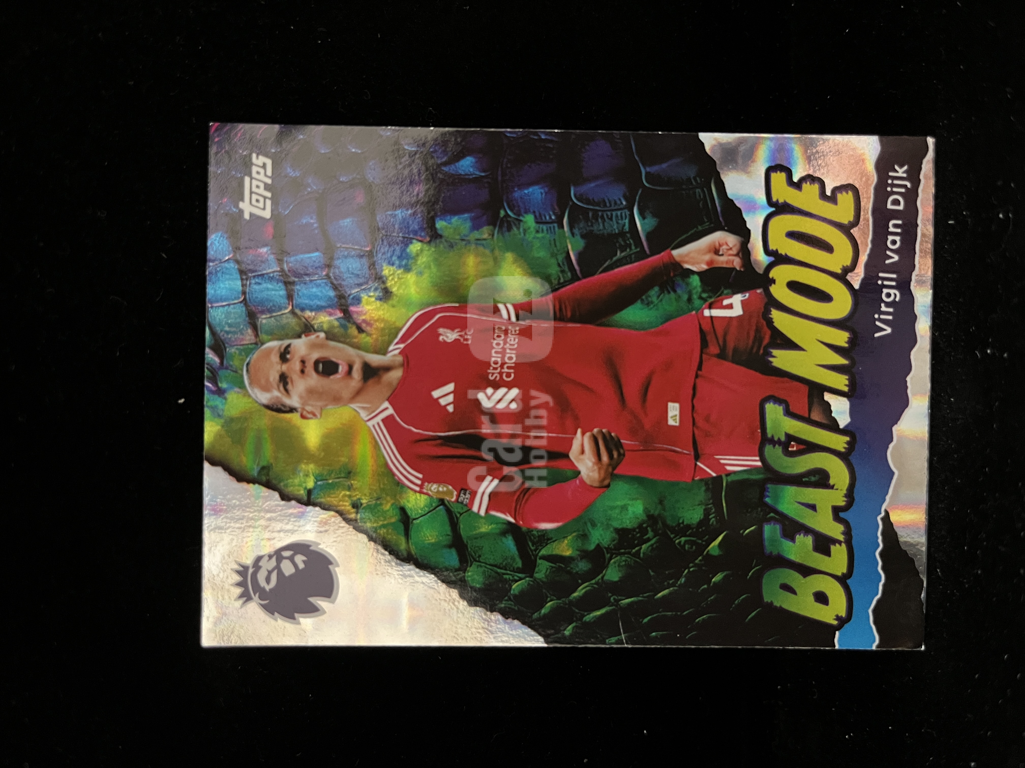 免费代拍 2024 Topps Premier League 英超 范戴克 Virgil van Dijk Beast Mode 折射 卡品如图#H868