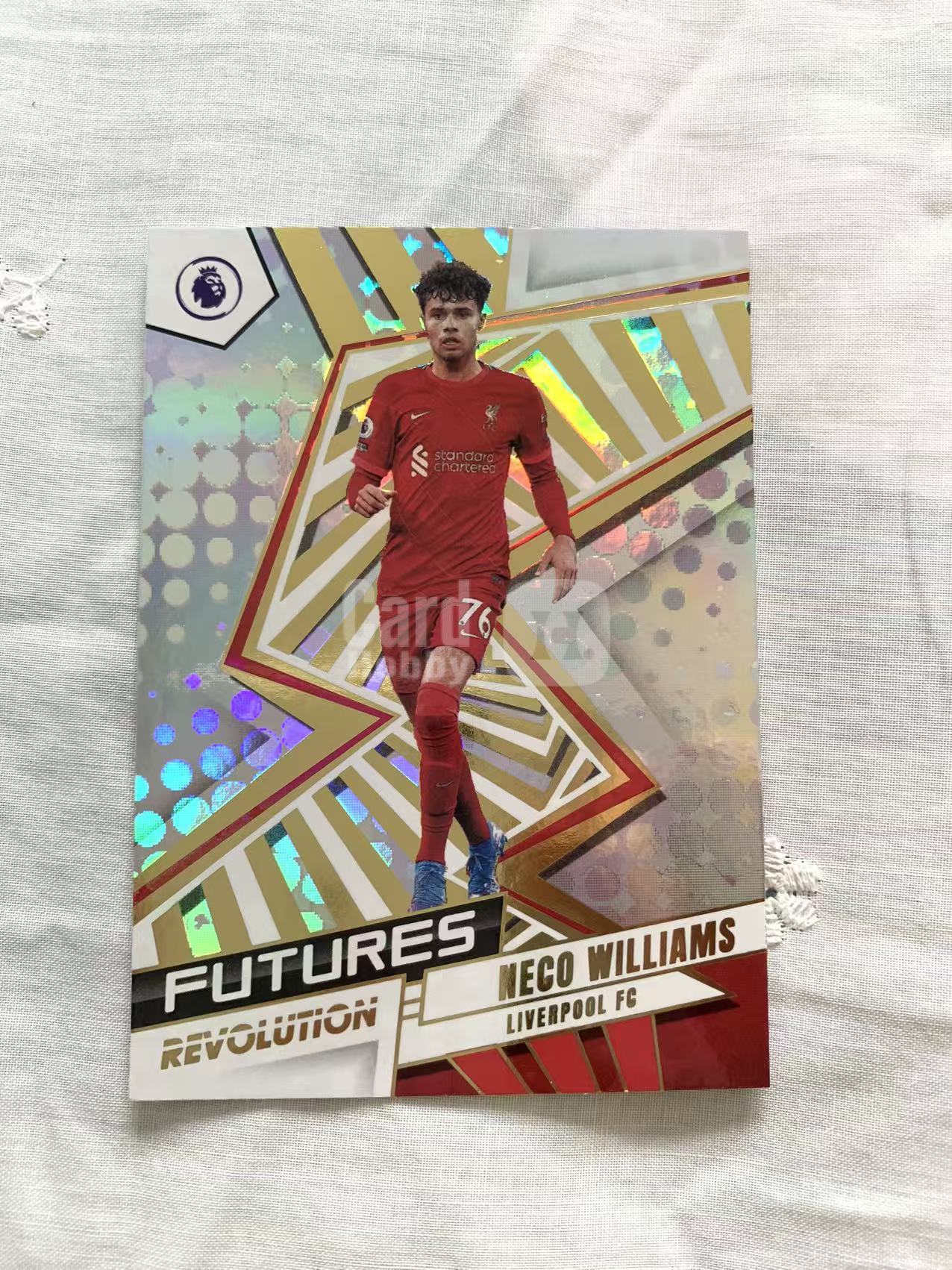 2020-21 Panini Revolution Neco Williams 英超 革命 利物浦 内科 威廉姆斯 新秀 折射 威武