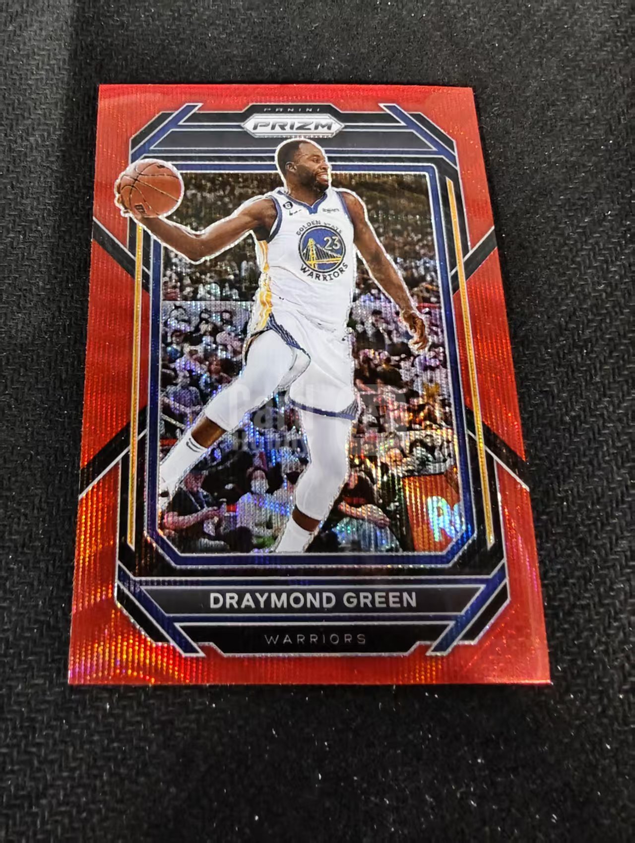 2022-23 Panini Prizm Draymond Green 勇士 德雷蒙德 格林 红波纹 PZ 划痕 边角瑕疵 #110