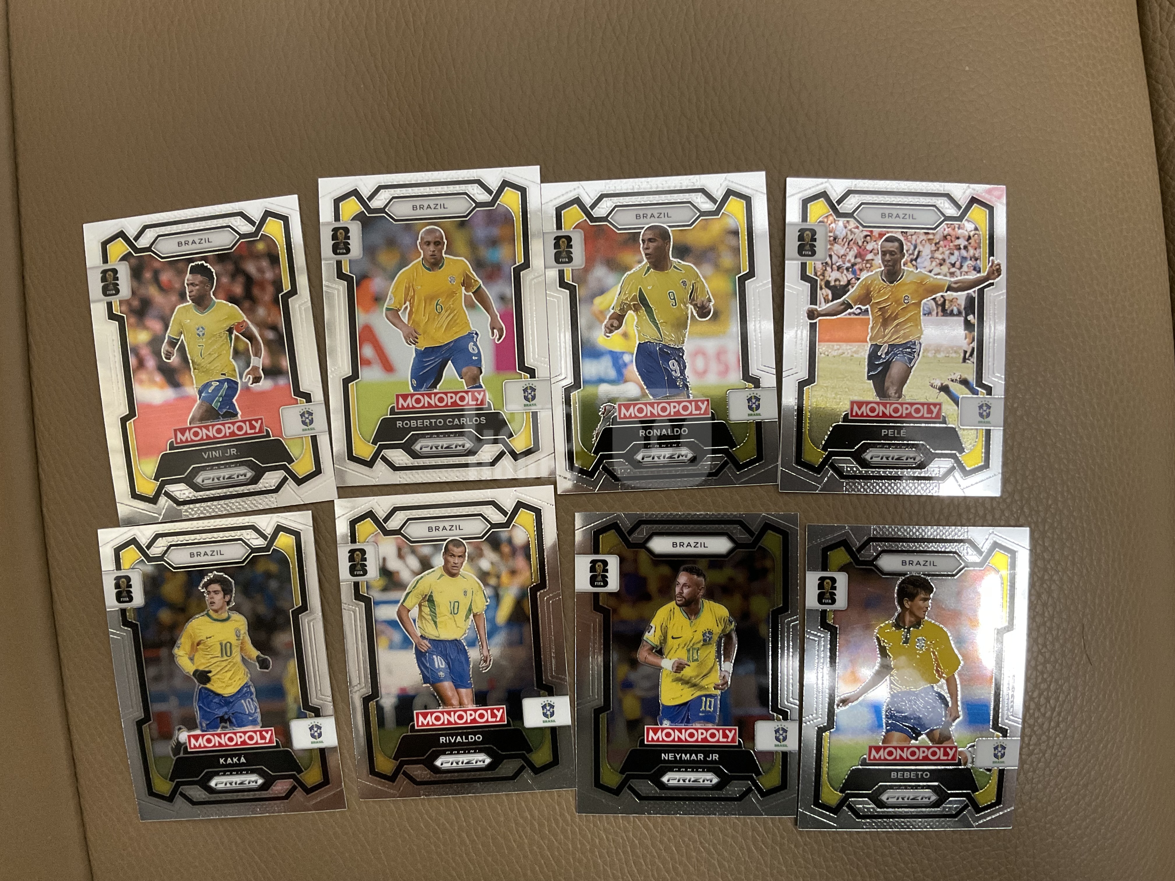 2026 Panini Prizm Monopoly Neymar Jr. #16 美加墨世界杯 大富翁 巴西 世界杯 PZ 一组打包8张