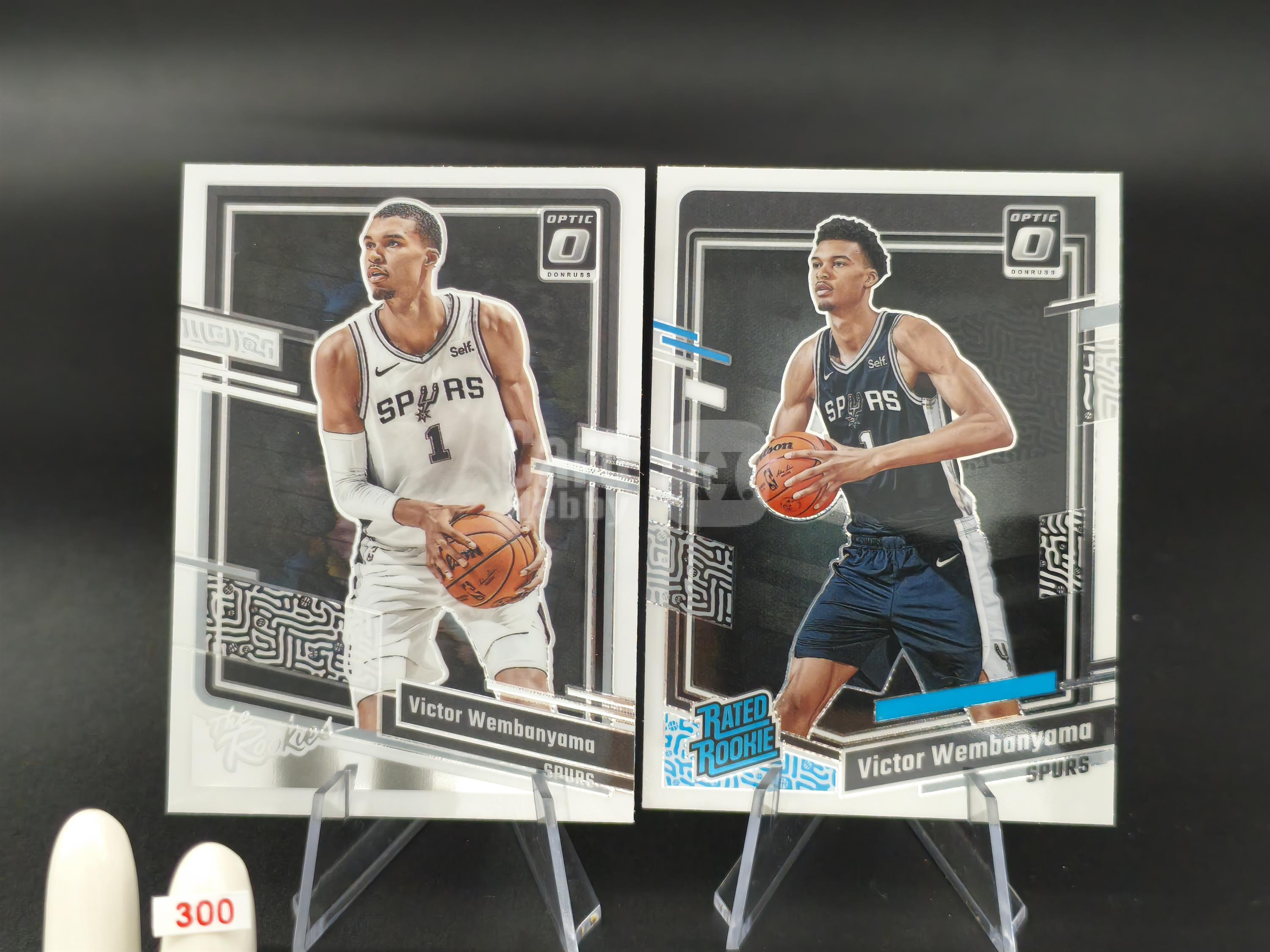 【鹰歌拍卖】文班亚马 Wembanyama 特卡组合|2023-24 Panini Donruss Optic 斑马 马刺 状元秀 RC新秀 全明星 LOT2张 凑套必备 不保卡品 #keep