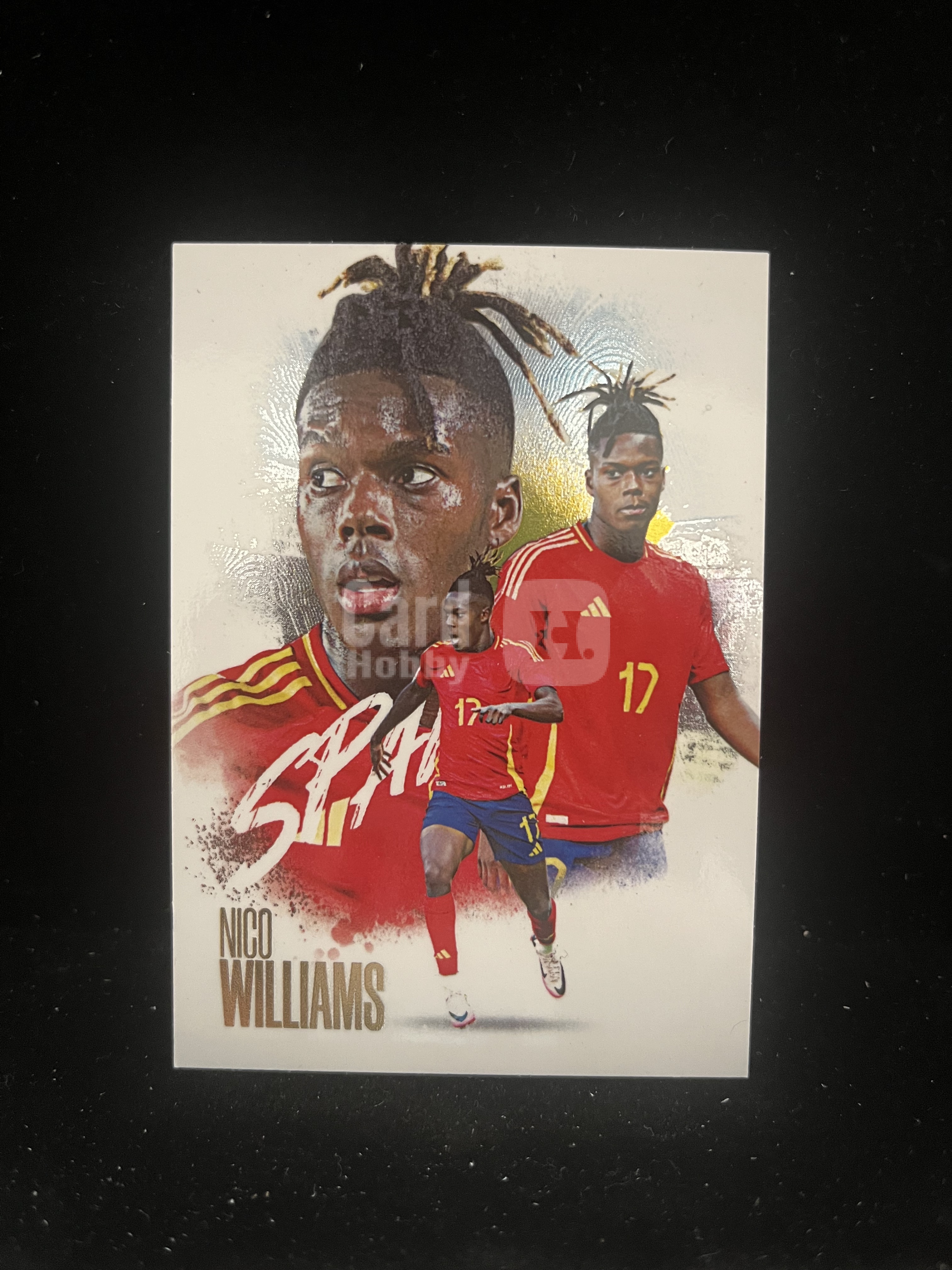 免费代拍 Futera FX Spain 尼科·威廉姆斯 Nico Williams 折射 卡品如图#H715